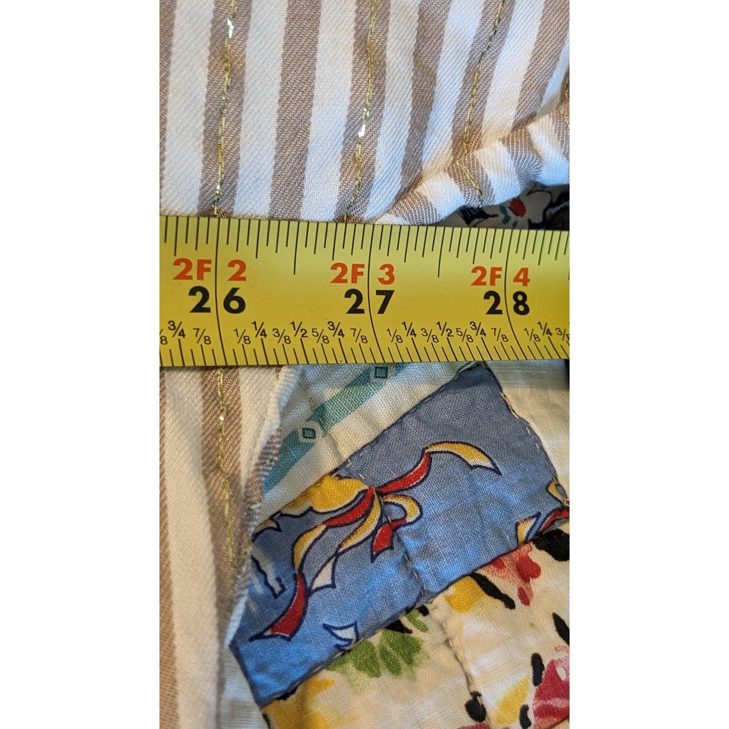 Chico's Lurex Gold Metallic Striped Pullover Top Chico's Size 1 (US 8-10 M)