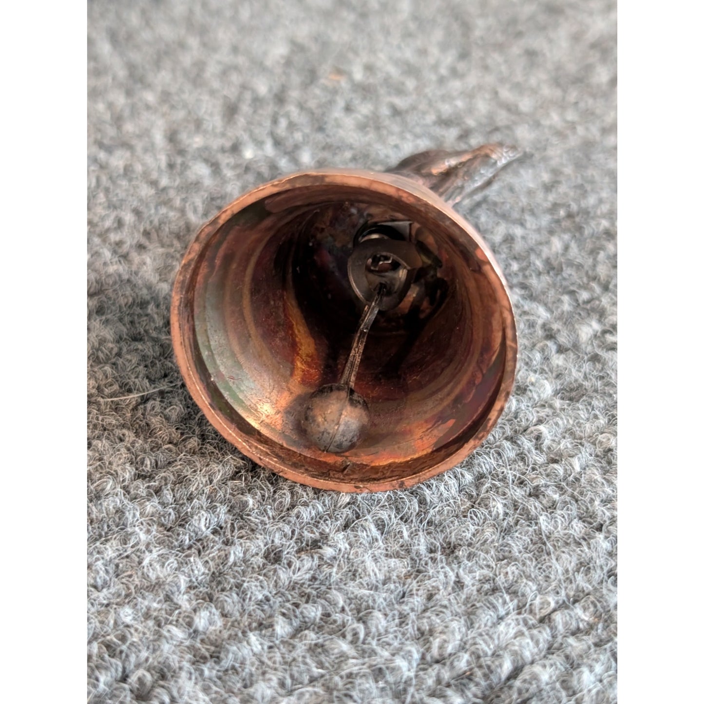 Copper Mama Koala Bear & Baby On Back 3" Bell