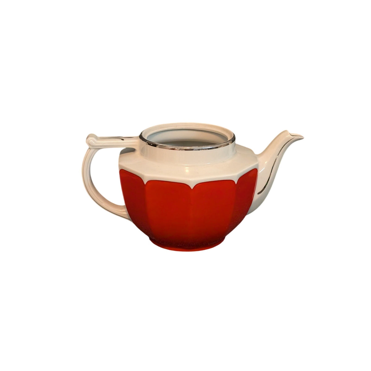 Vtg MCM Hall's Superior Quality Kitchenware Coffee Teapot USA Made