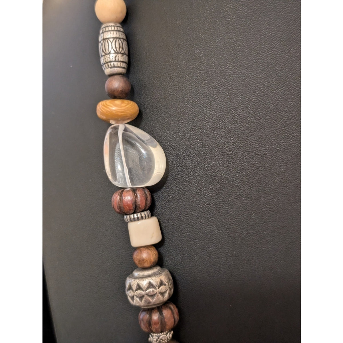 Coldwater Creek Tribal Chunky Mixed Bead Necklace