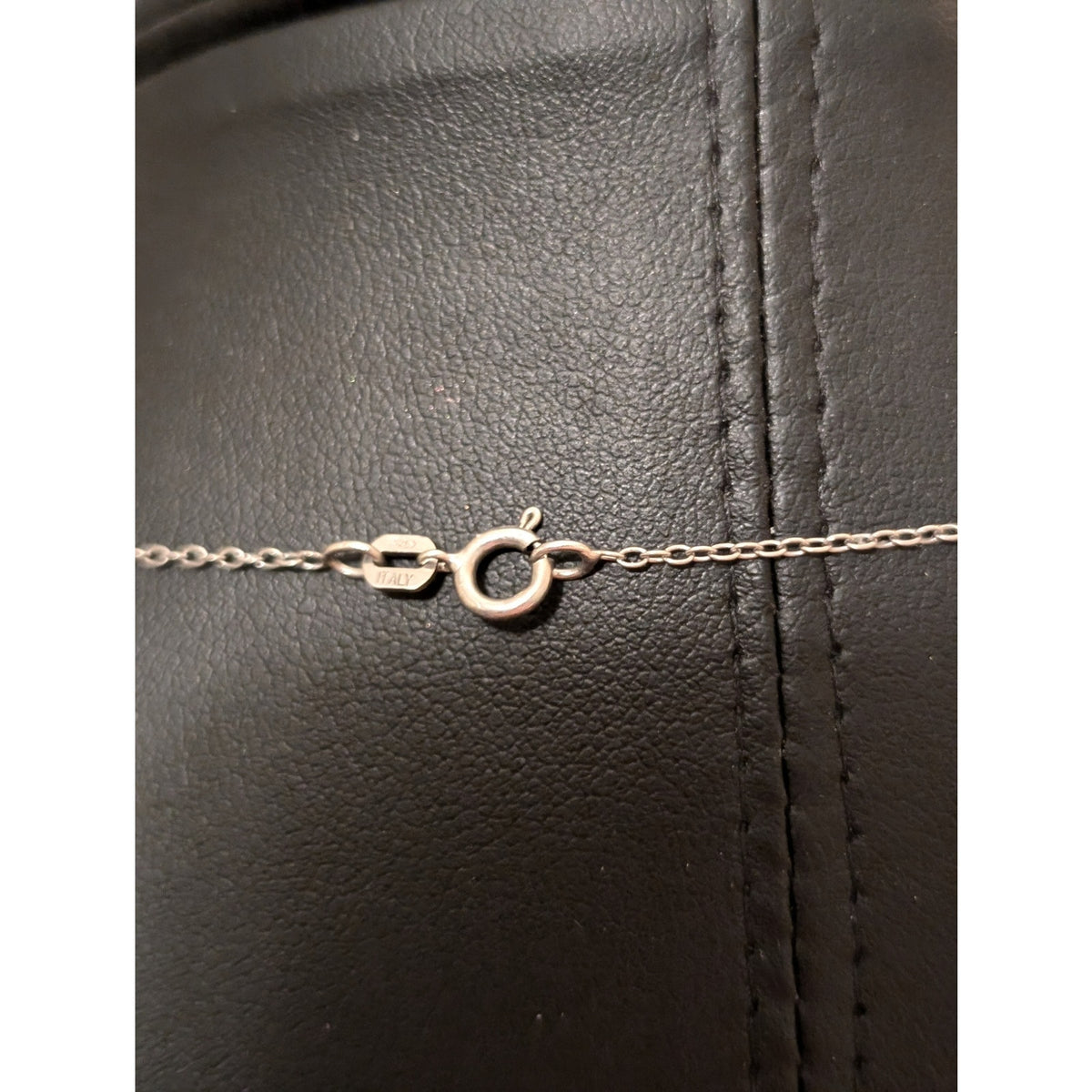 Sadye L. Vassil 925 Sterling Silver Diamond Double Heart 19" Pendant Necklace