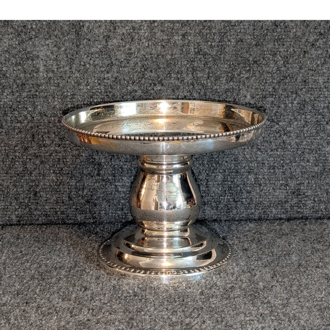 Vintage Bombay Silverplate Cake Stand (Without Glass Dome)