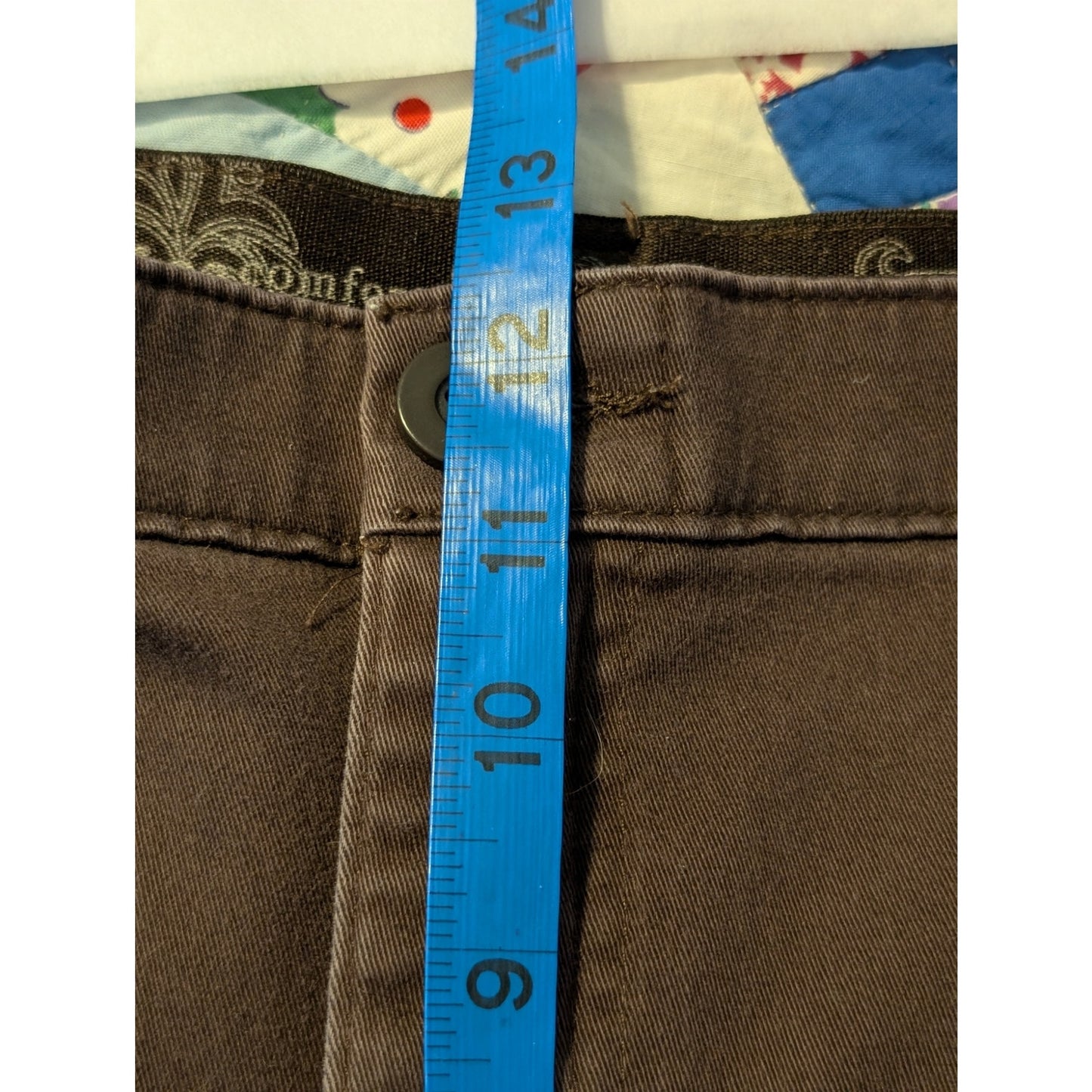 Lee Comfort Waistband Stretch Brown Jean Womens Size 18