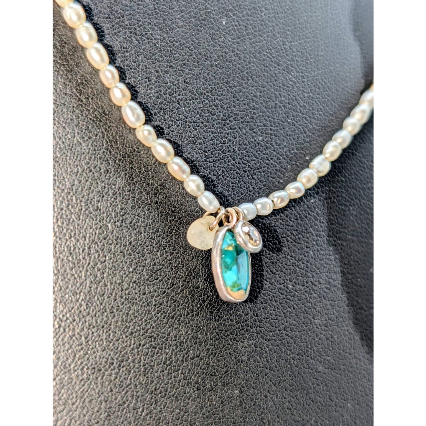 Silpada Clear Skies 925 Sterling Silver Pearl 16"-18" Necklace