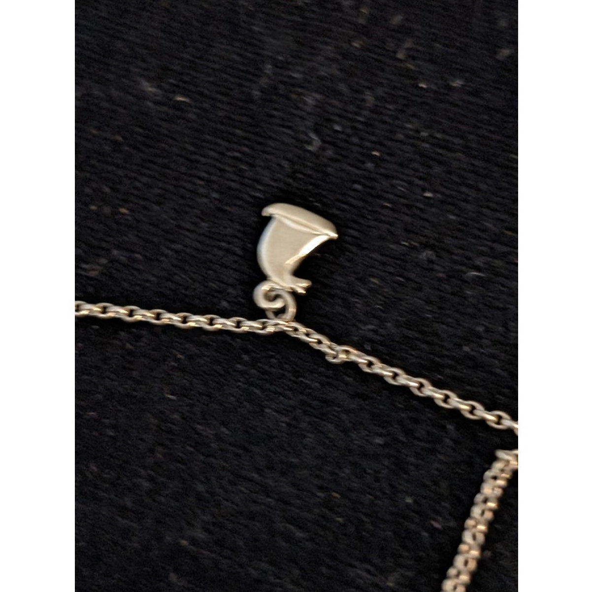 Seaworthy Nautical Marked 925 Sterling Silver Charm Ankle Bracelet