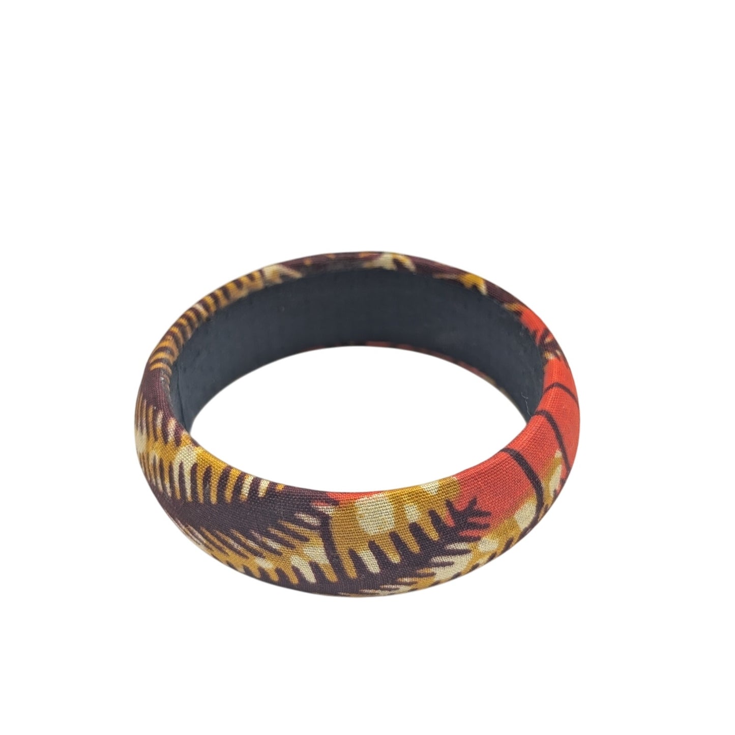 Vintage Red/Orange Marbled Possibly Bakelite Bangle Bracelet Plus One