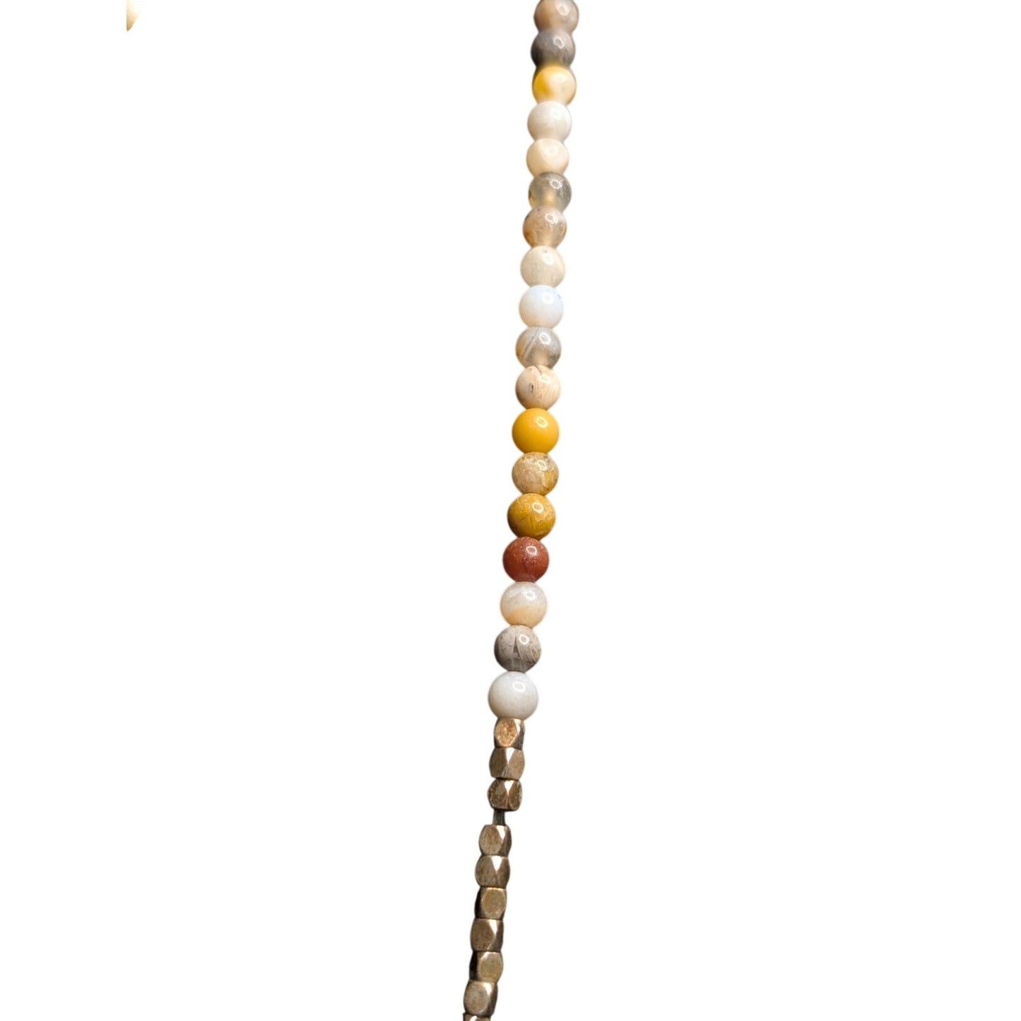 Lot of Two Stone Crystal Shell Pearl Layering Necklaces