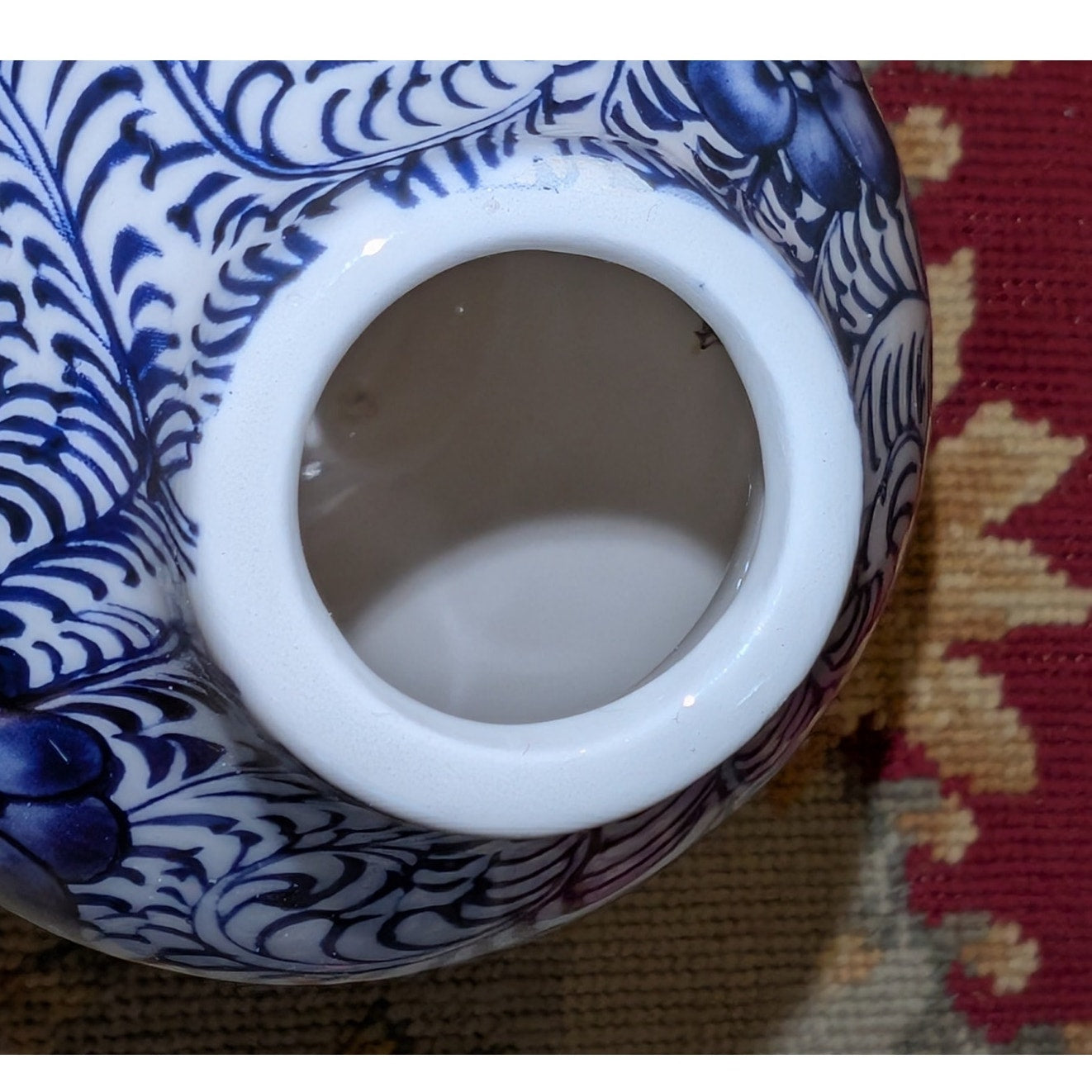 Ashland Blue White Decorative Vase