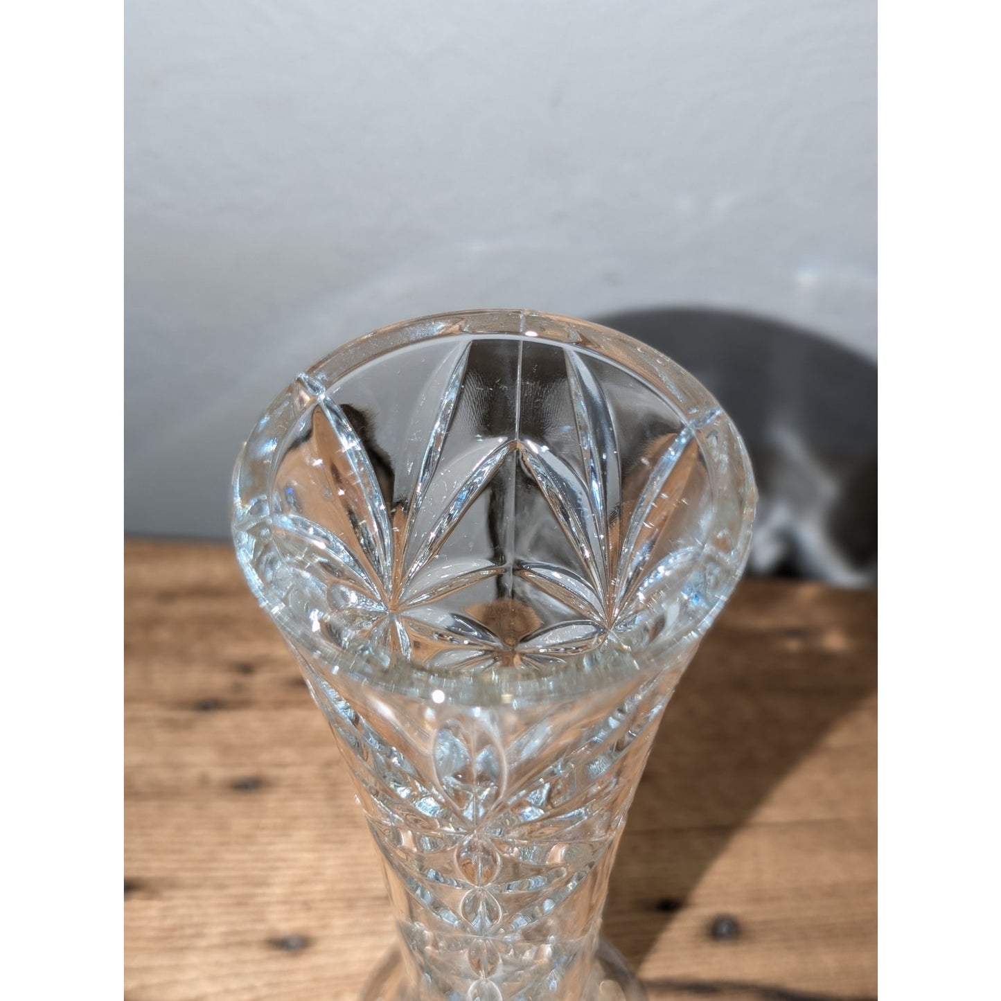 Vintage Crystal Bud Vase Made in France