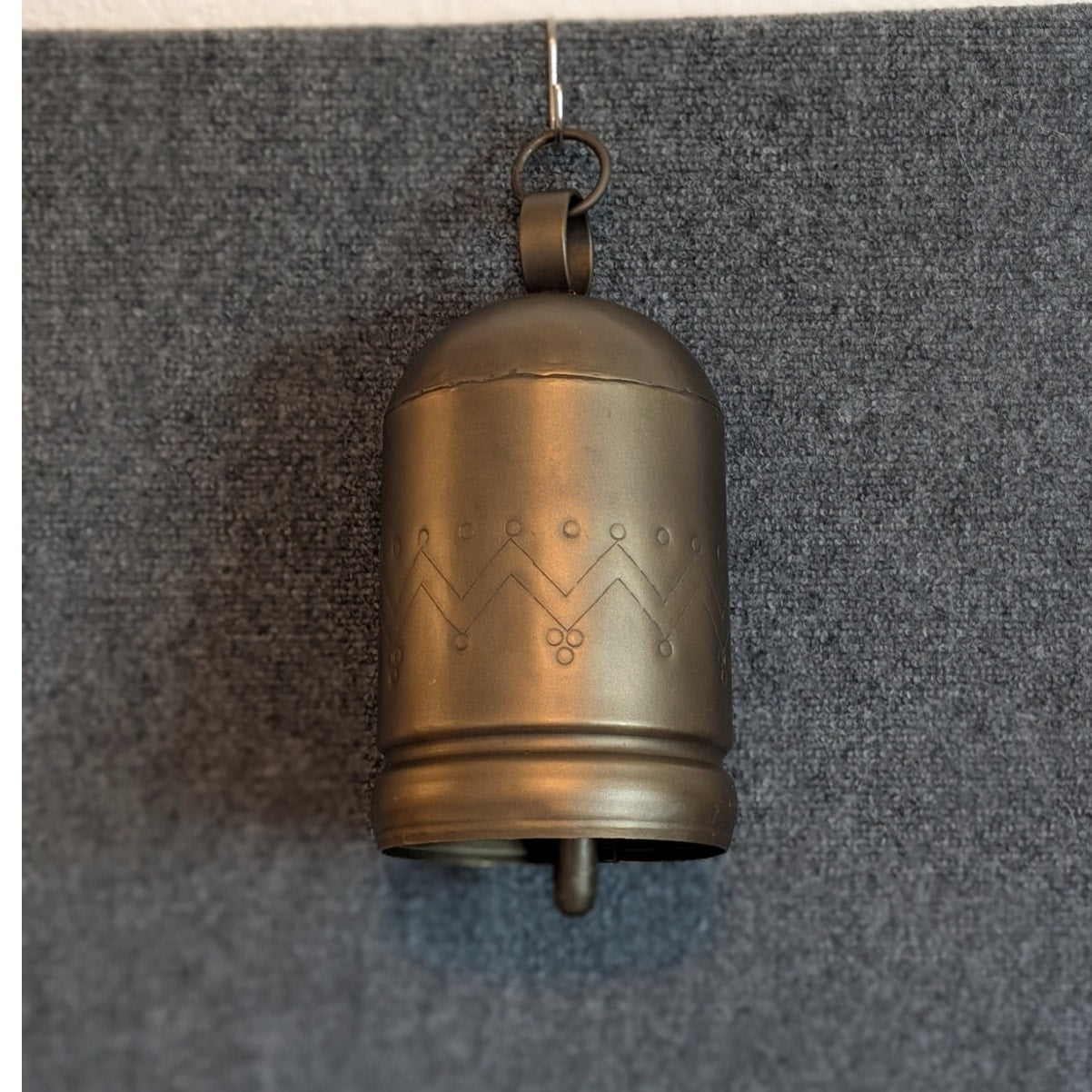 Bronze Colored Tibetan Inspired Gong Hanging Bell