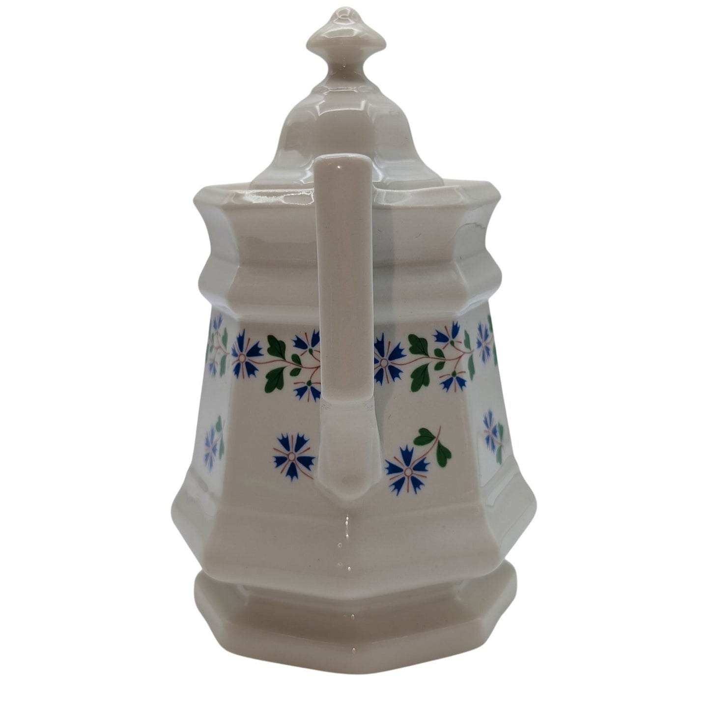 Iroquois 'Periwinkle' Museum China Henry Ford Museum Sugar W/ Lid