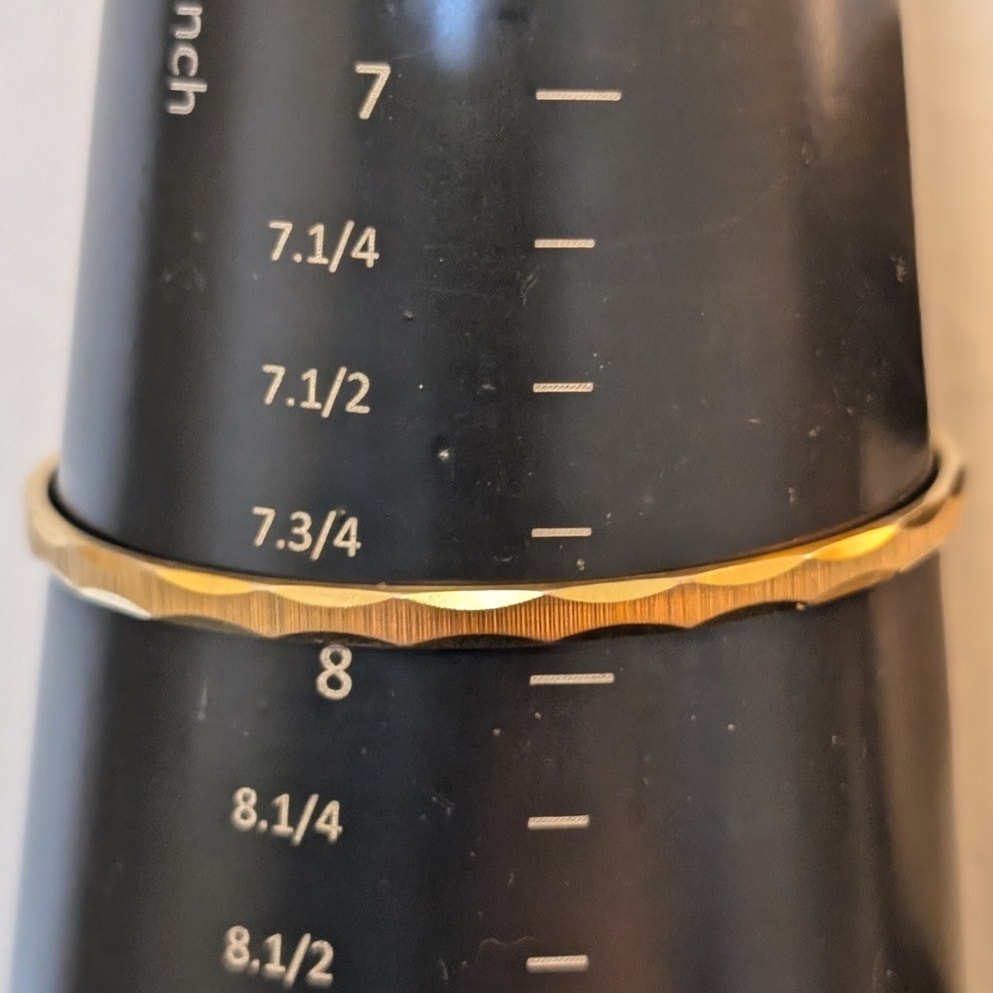 Black Enamel Clamper Monet Gold Tone Bangle & CZ Tennis Bracelet Lot