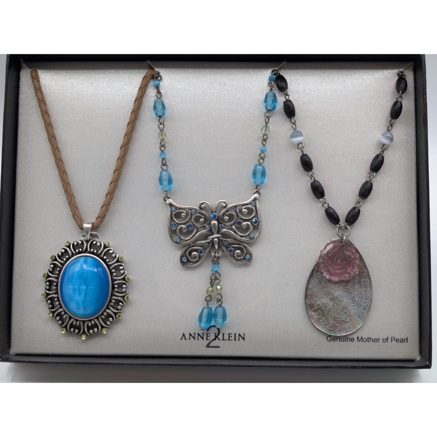 Anne Klein 2 Boxed Set of Three Necklaces NWT