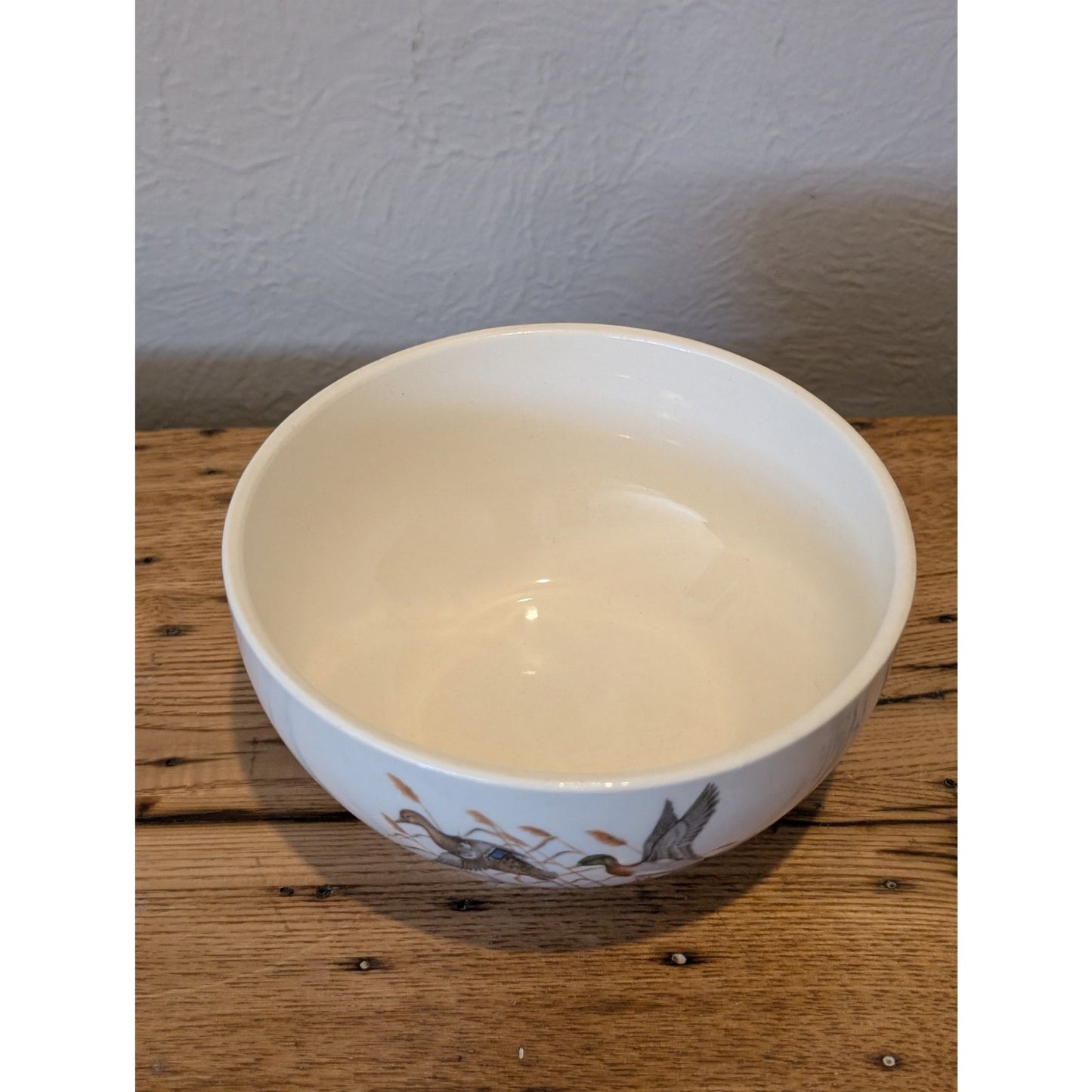 Vintage Sheffield Potter Sheffield Massachusetts Birds Cereal Bowl