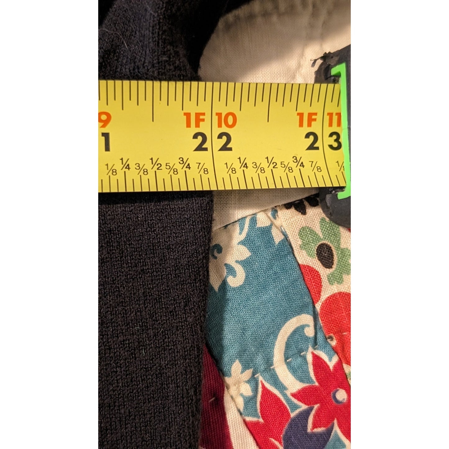Lands' End Black Closet Staple Button Up Cotton Blend Cardigan Womens Sz L/P