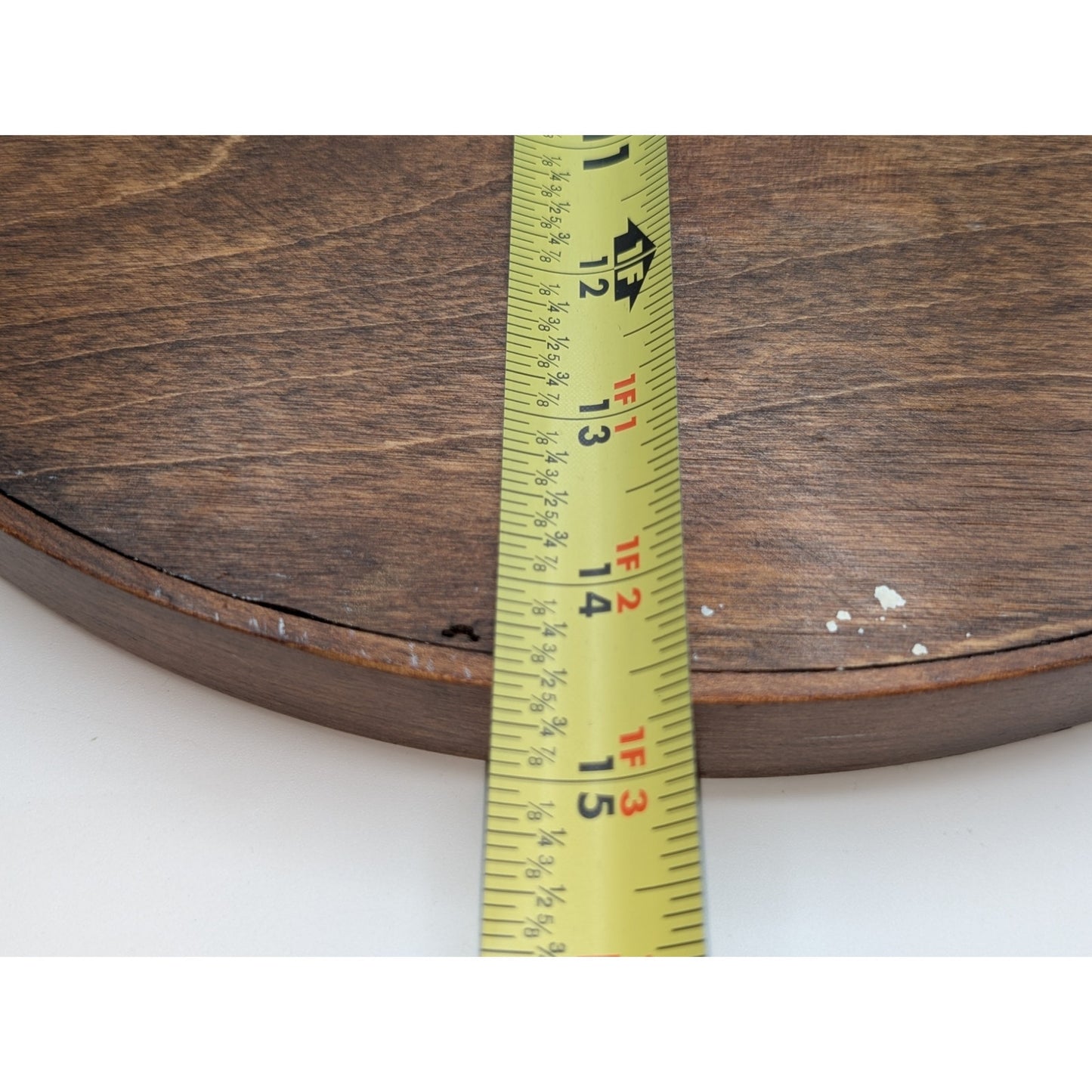 Vintage Carved Rooster Serving or Hanging 14.5" Round Tray W/ Sides