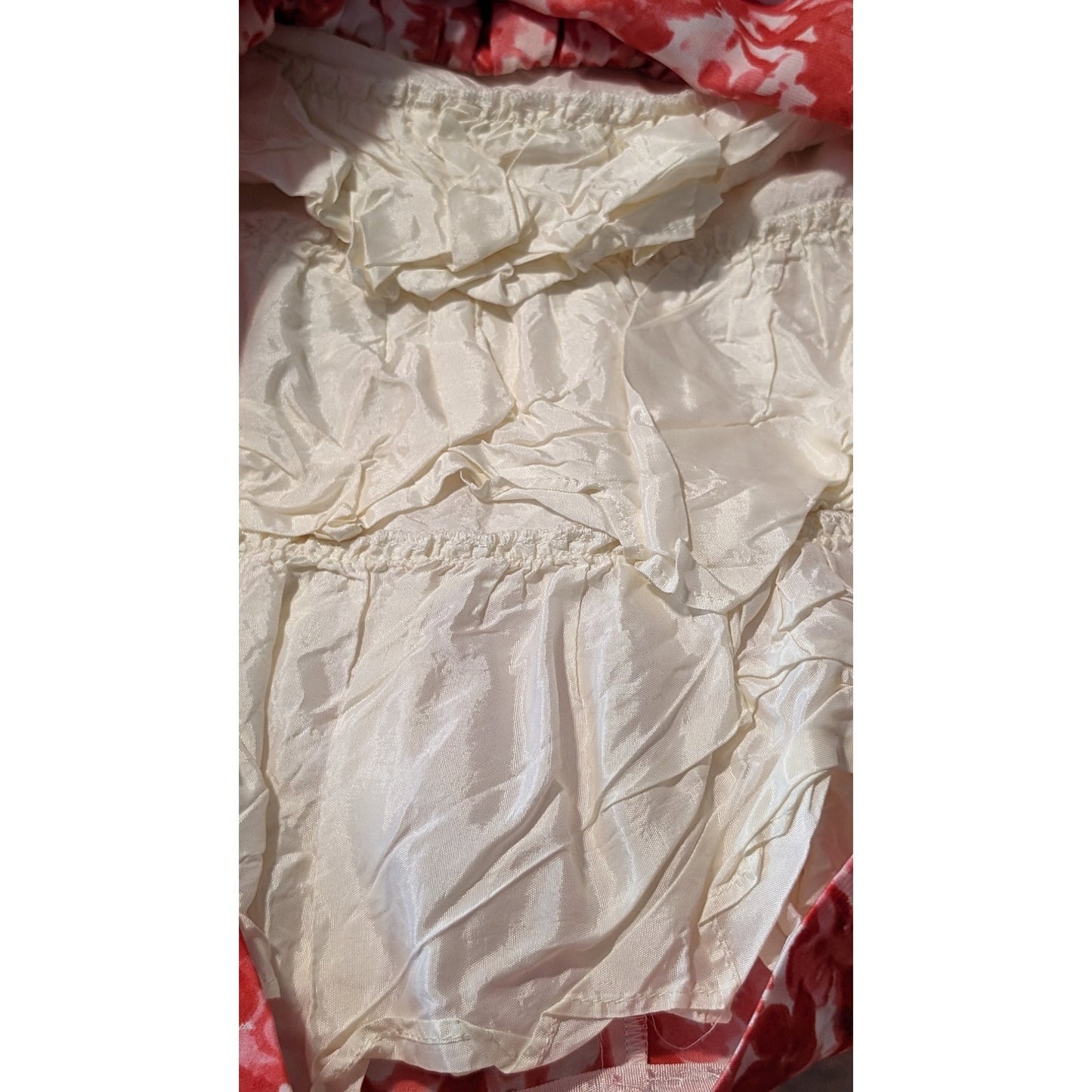 Juicy Couture Pink White Ribbon Waist Sleeveless Lined Dressy Dress Girls Size 6