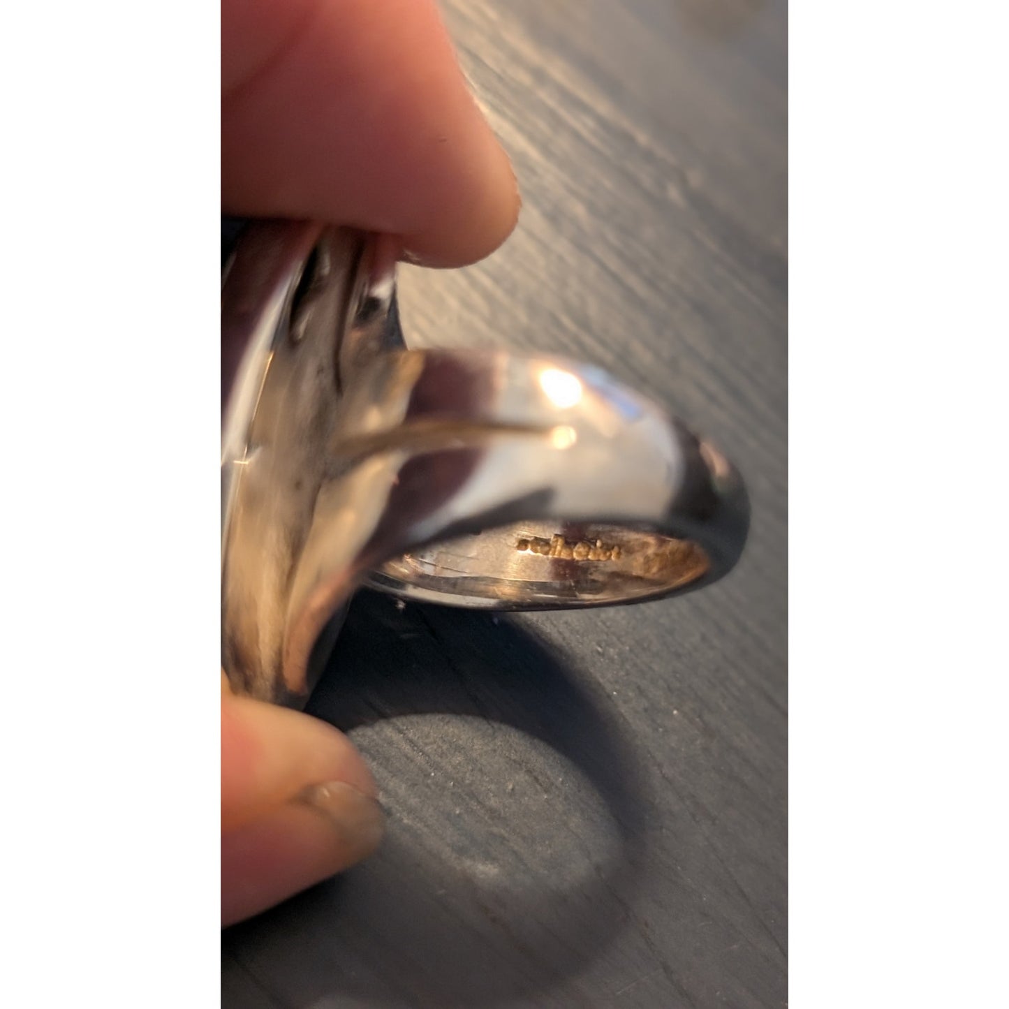 Stella & Dot Retired Odyssey Faceted Labradorite Sterling Adjustable Ring