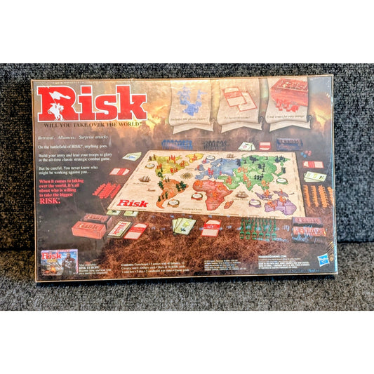 Risk Strategy Board Game 2015 Hasbro Brand New in Damaged Box Sealed
