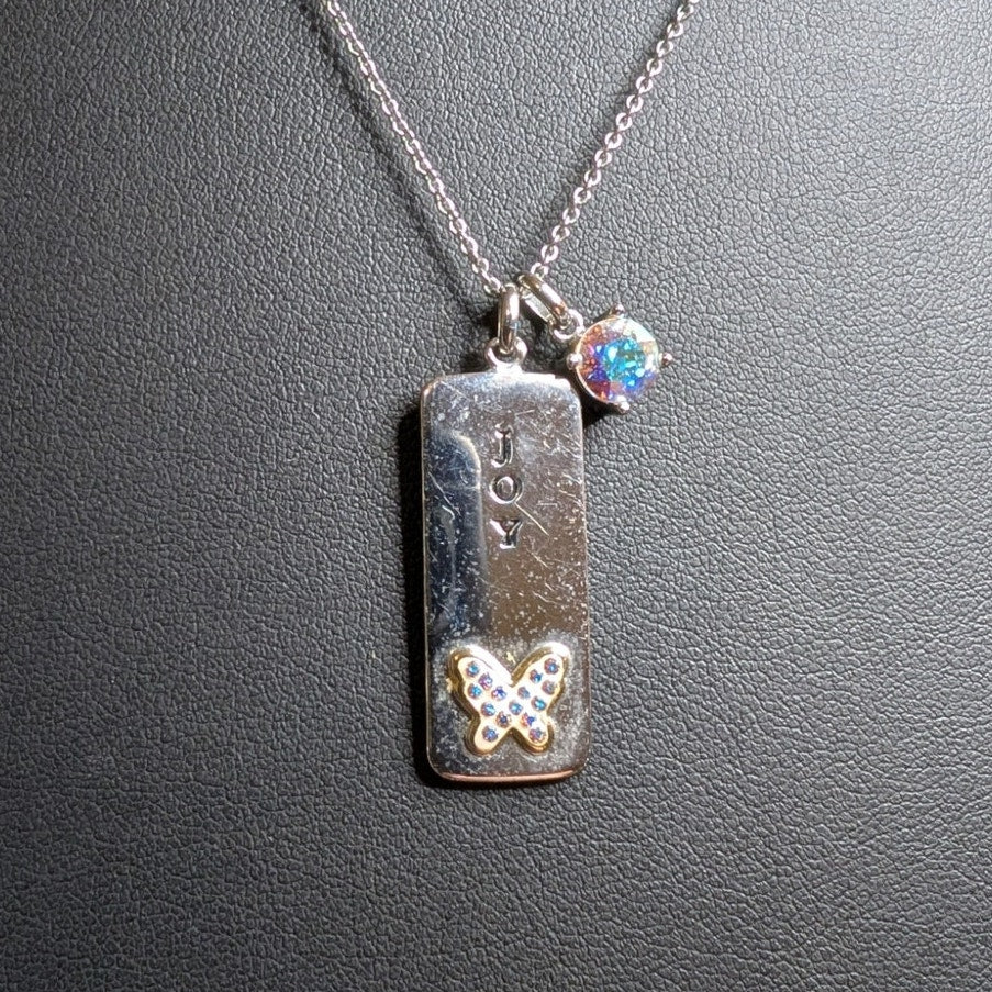 Layered Look Lot of Four Silver Tone Rhinestone Pearl Necklaces
