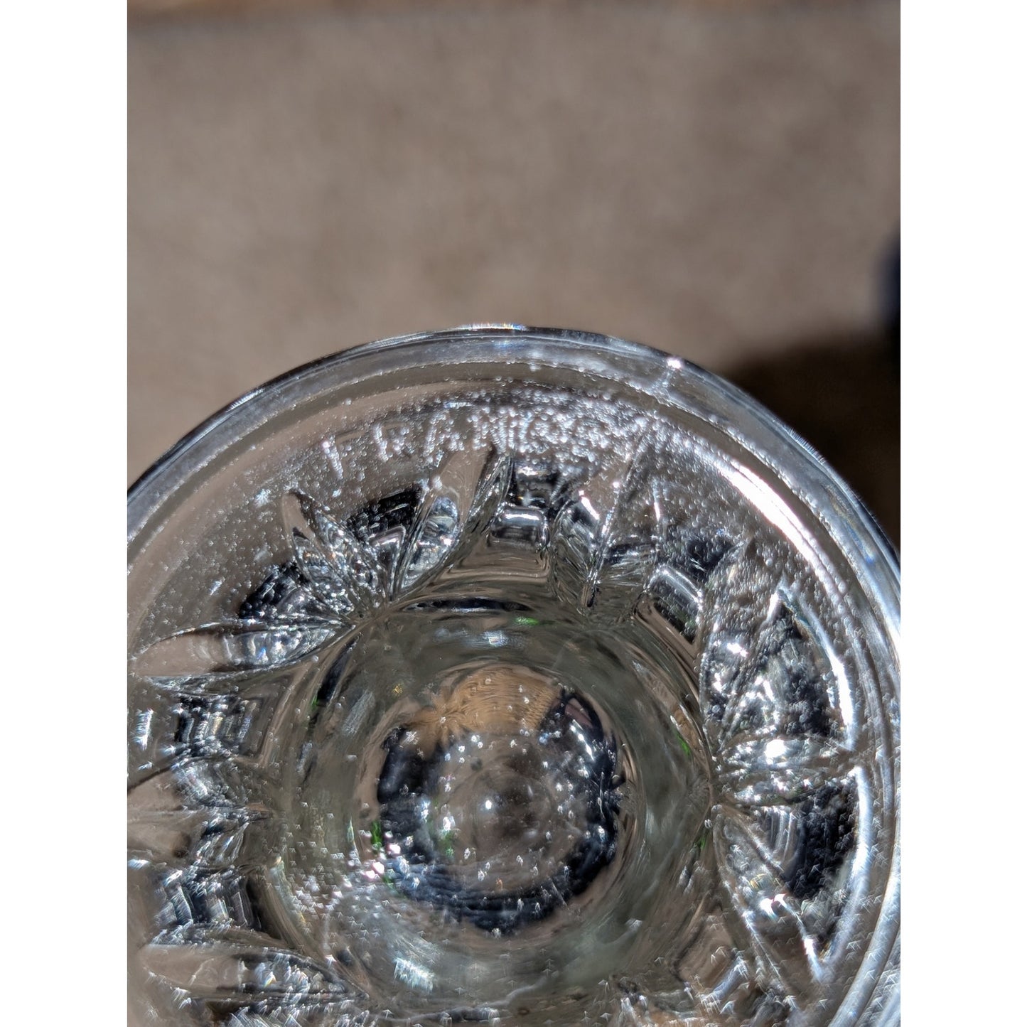 Vintage Crystal Bud Vase Made in France