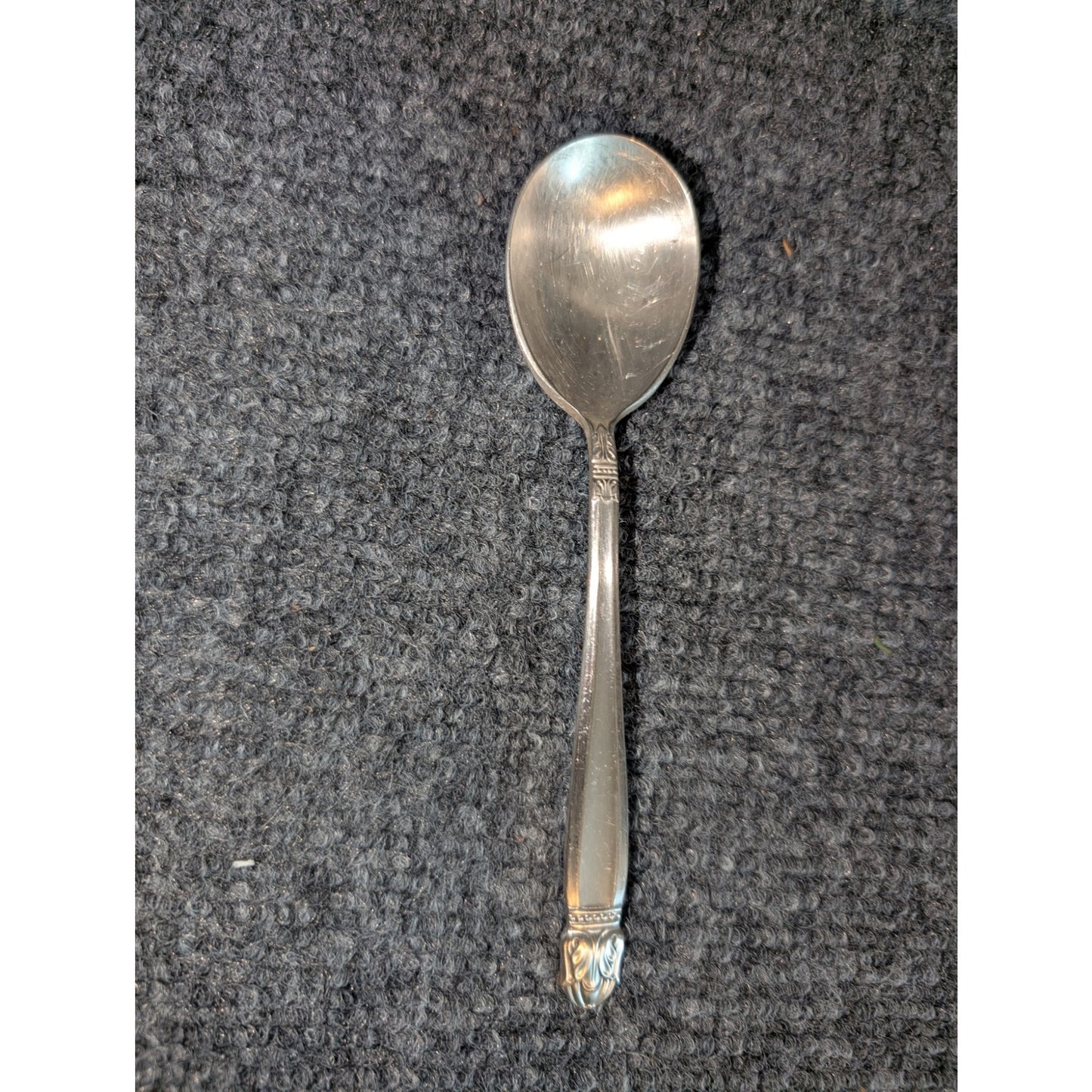 VTG Holmes & Edwards Danish Princess Pattern Inlaid IS Single Sugar Spoon