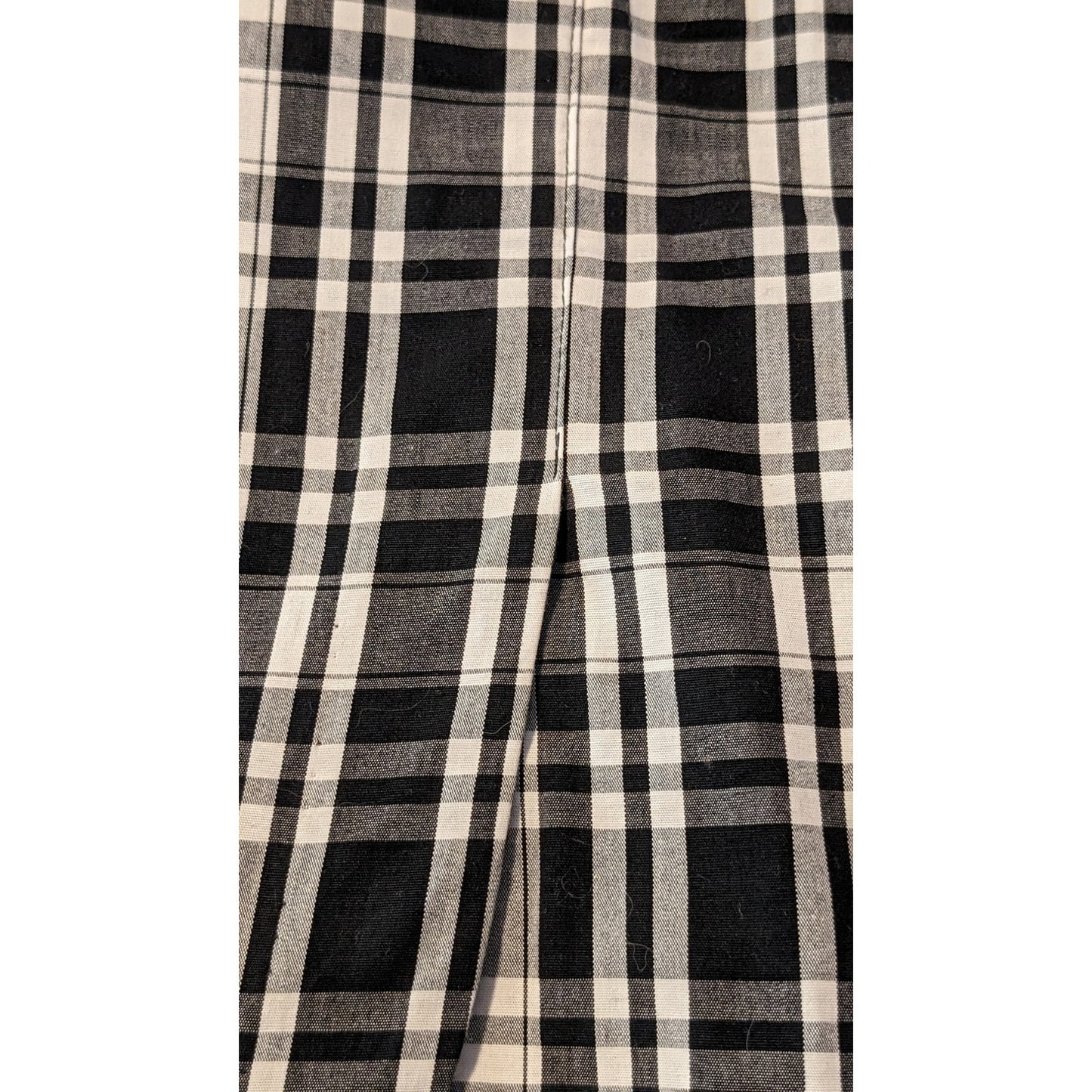 IZOD PerformX Black White Plaid Golf Tennis Stretch Skort Womens Sz 10