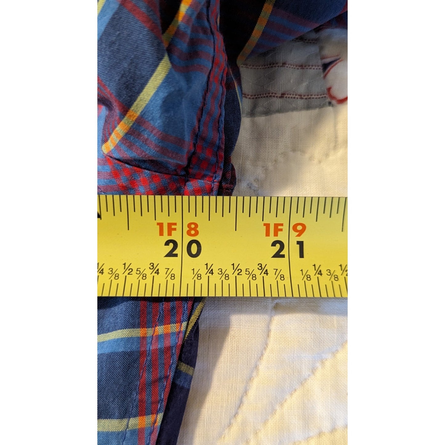 J. Crew Mens Size M Button Down Casual Shirt Tartan Plaid 100% Cotton