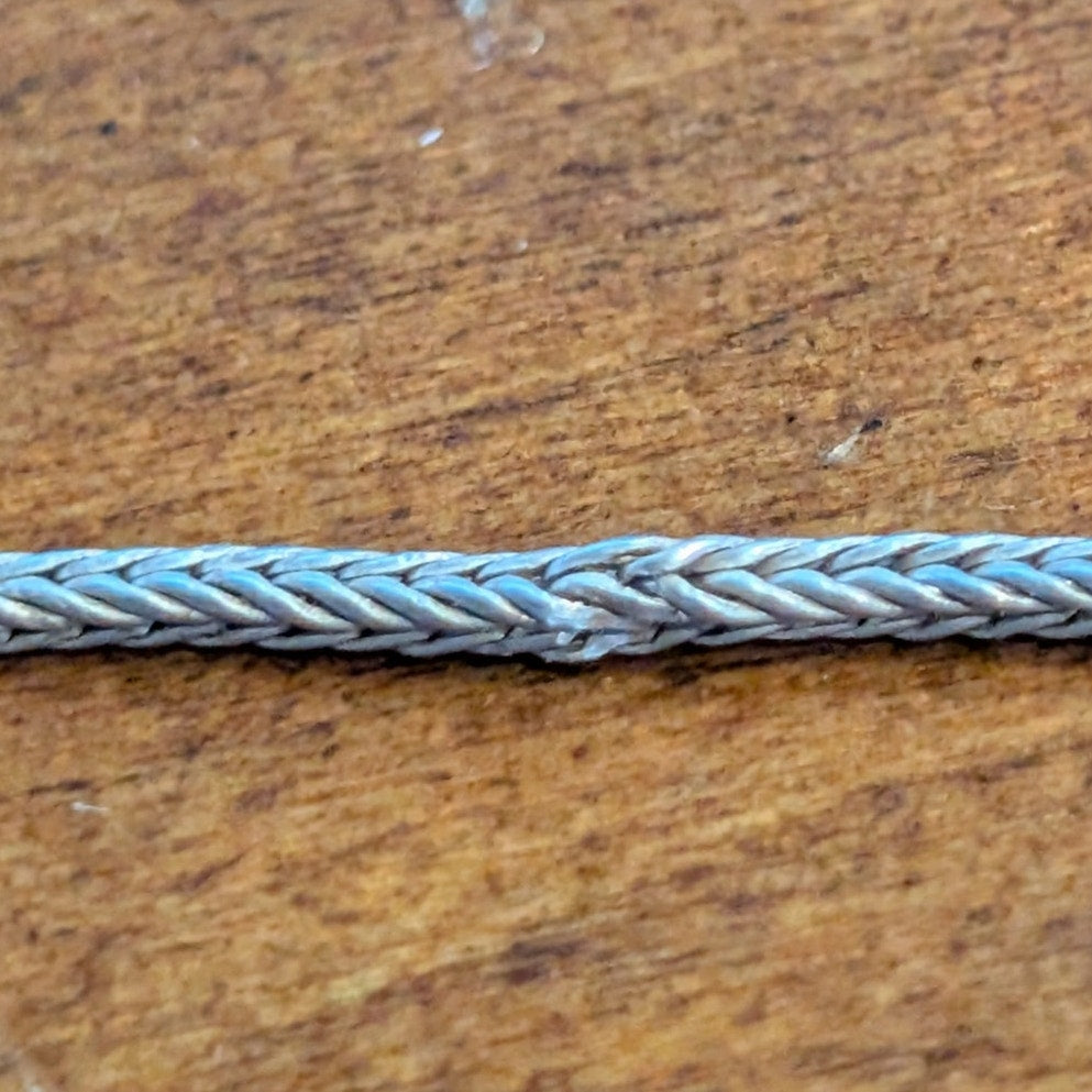 Vtg Silpada Didae 925 Sterling Made in Israel Initial 'J' Pendant 18" Necklace