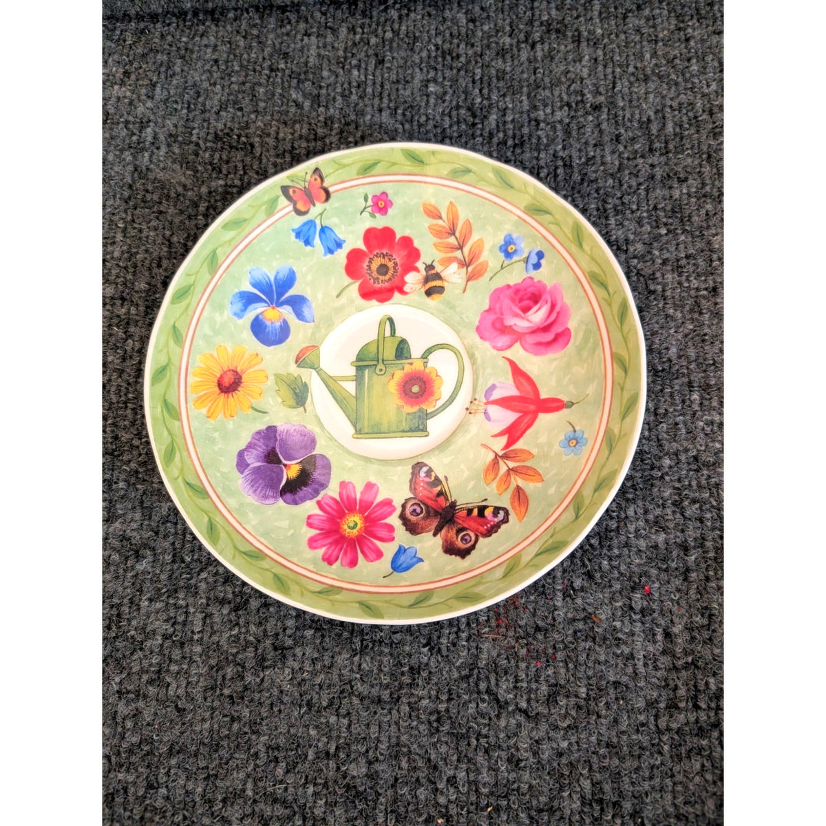 Vintage 2000 Roy Kirkham Bone China Summer Scents Made in England Saucer