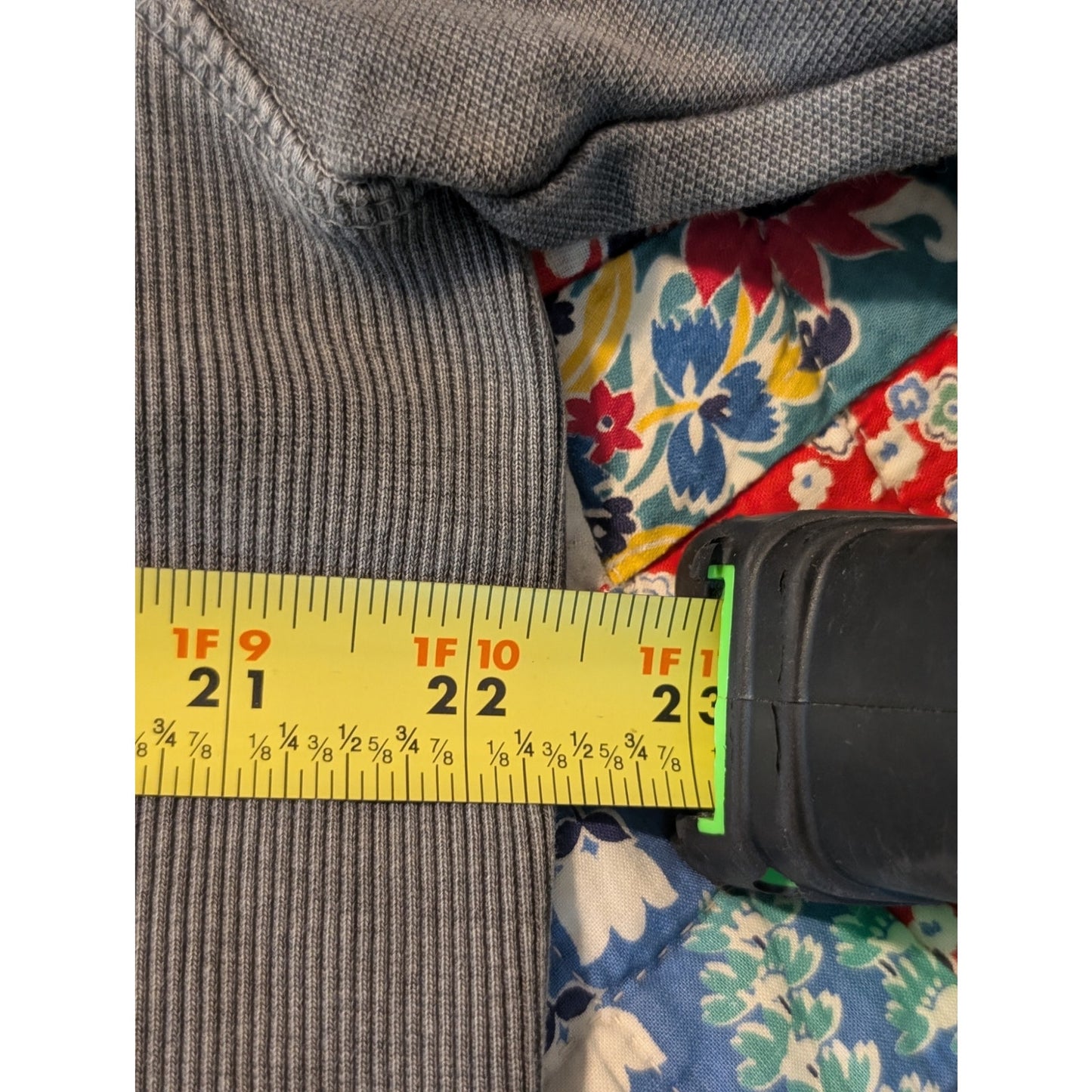 Redhead Faded Gray Long Sleeve Jersey Men's Size L