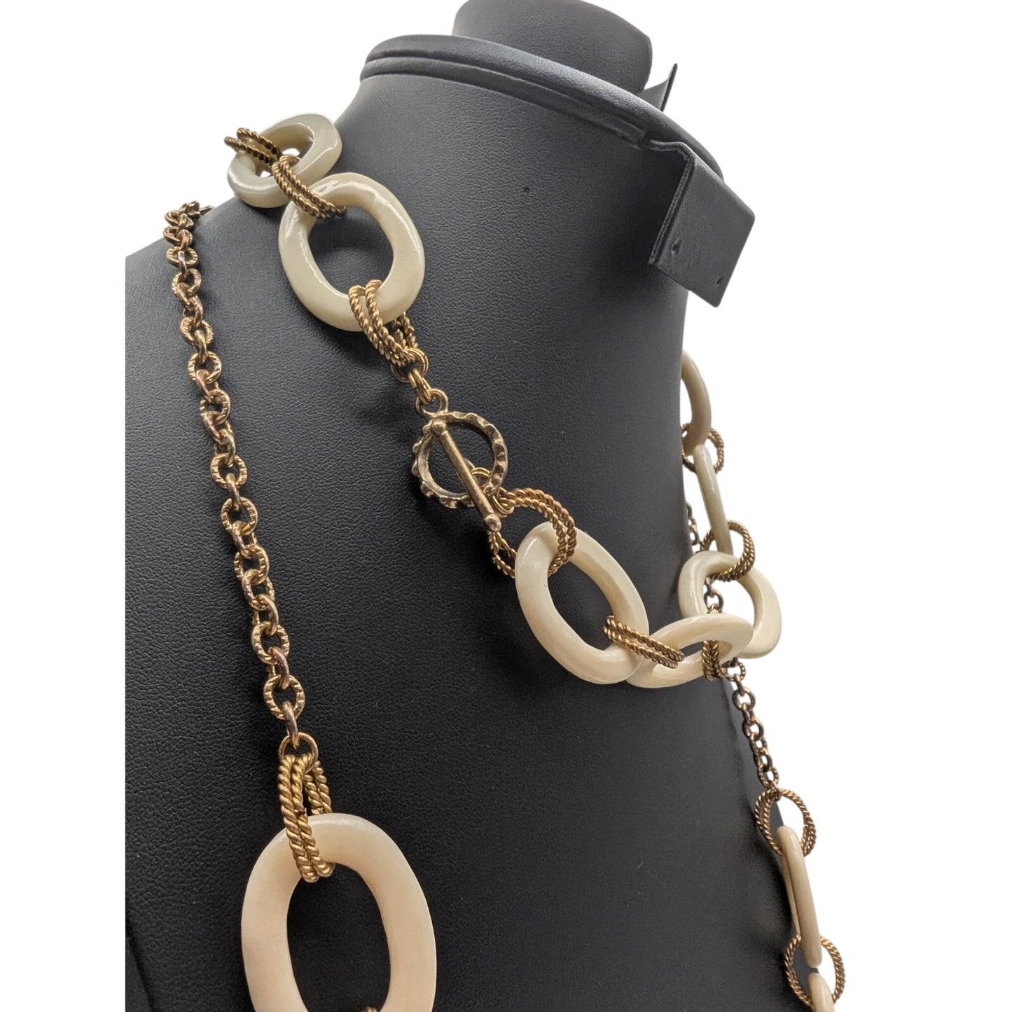 Vintage Lot of Four Loopy Chain & Snake Chain Necklaces