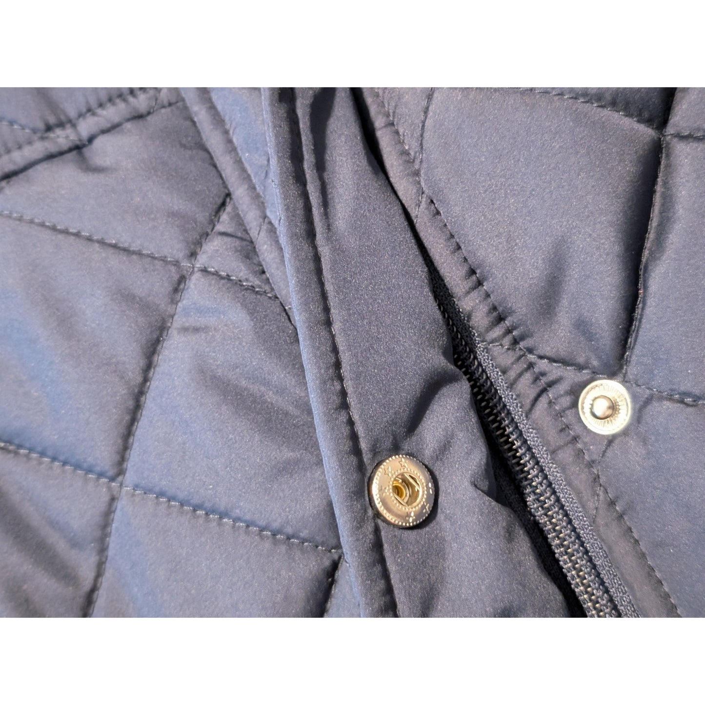 Mo-Ka by Santa Fe Apparel Navy Quilted Vest Women's Size 2X