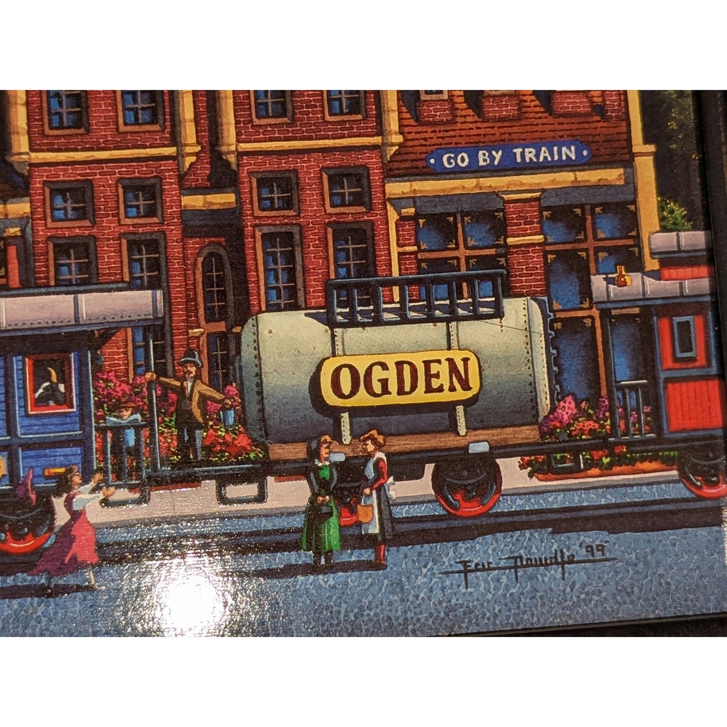 Ogden Vintage 1999 Framed Art