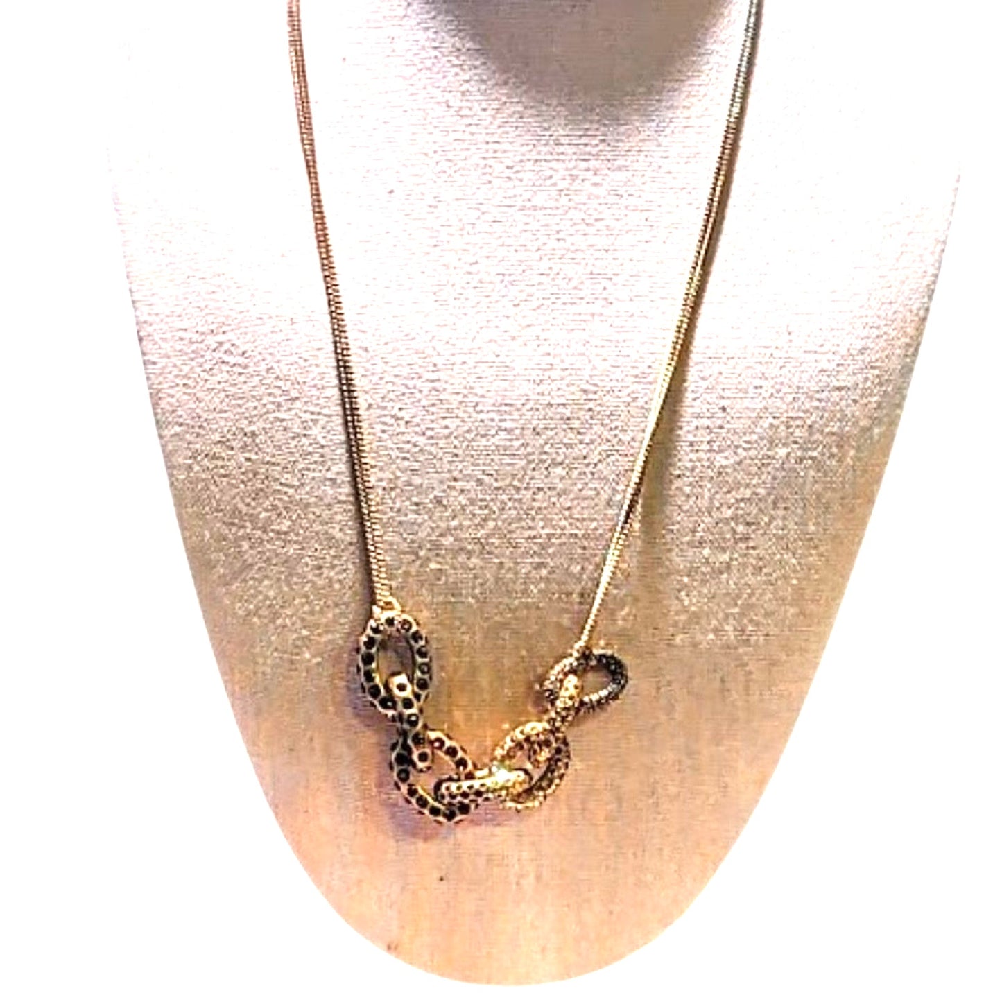 J Crew Crystal Chain Necklace