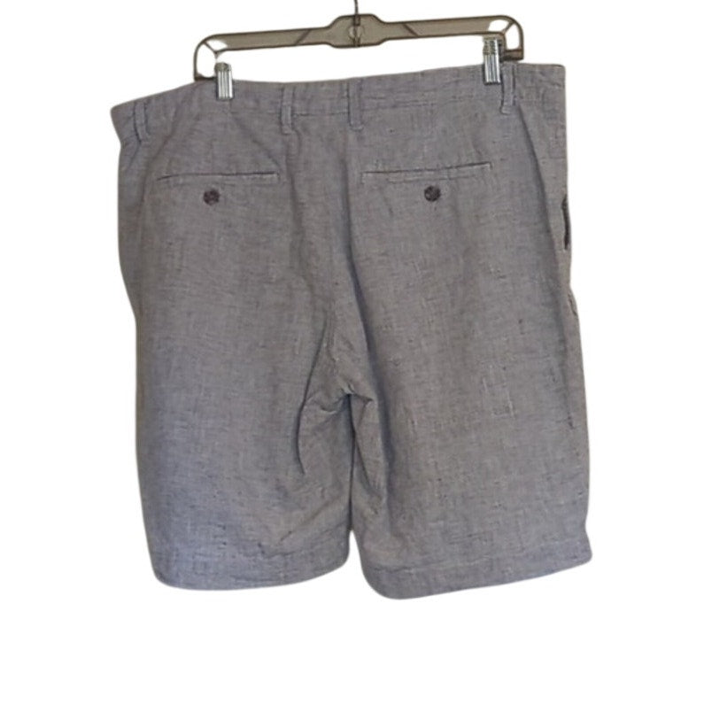 Goodfellow & Co. Linden Light Gray Washable Linen 10" Short Men's Size 38
