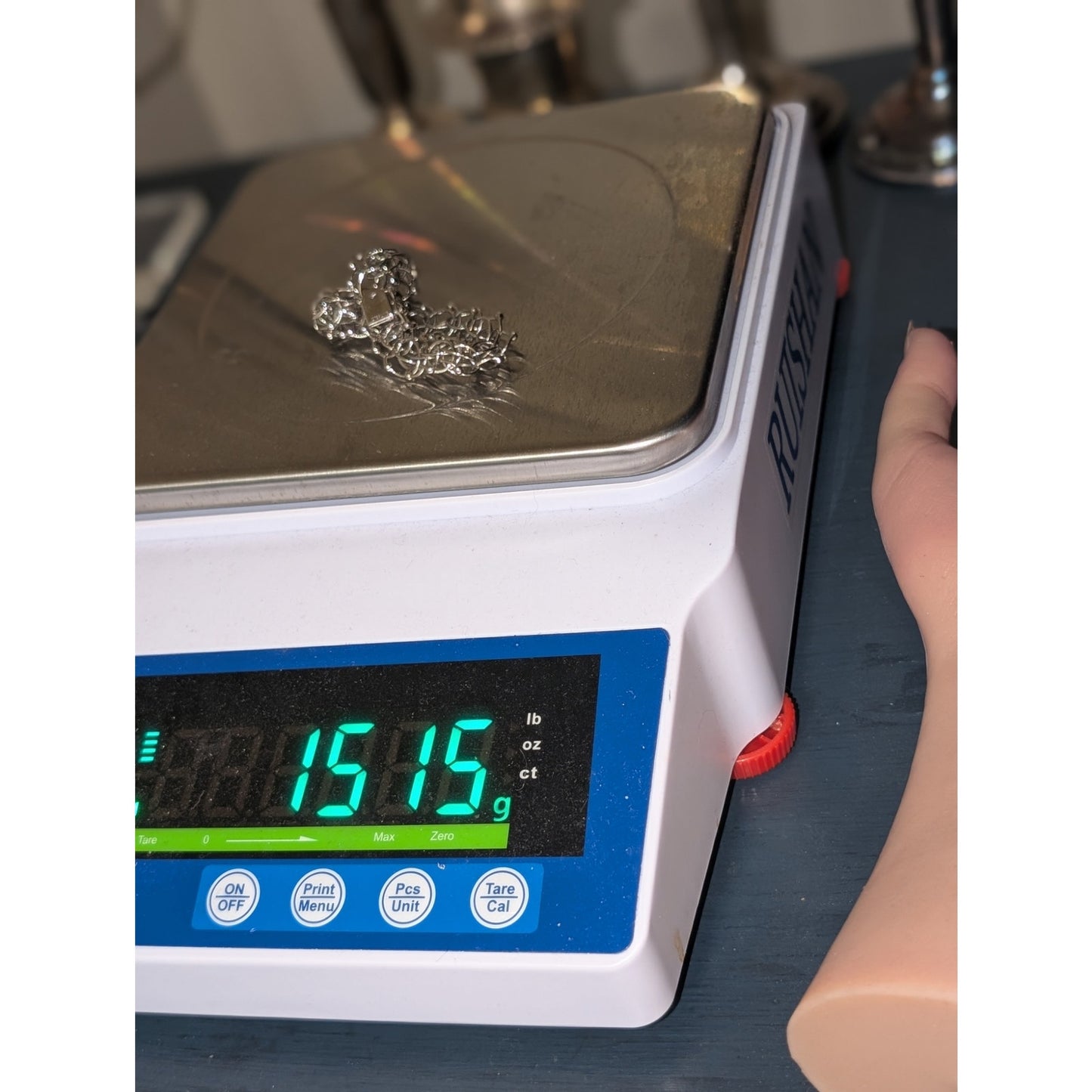 Vtg Griffith & Sons Co. (G With Arrow Through) Sterling Silver Charm Bracelet