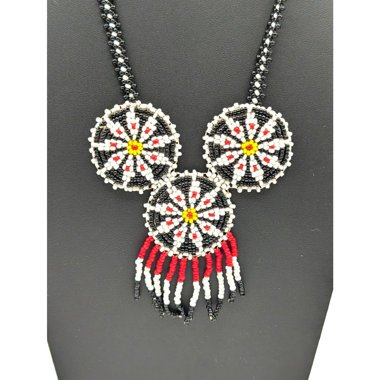 Native American Hand Made Beaded Necklace