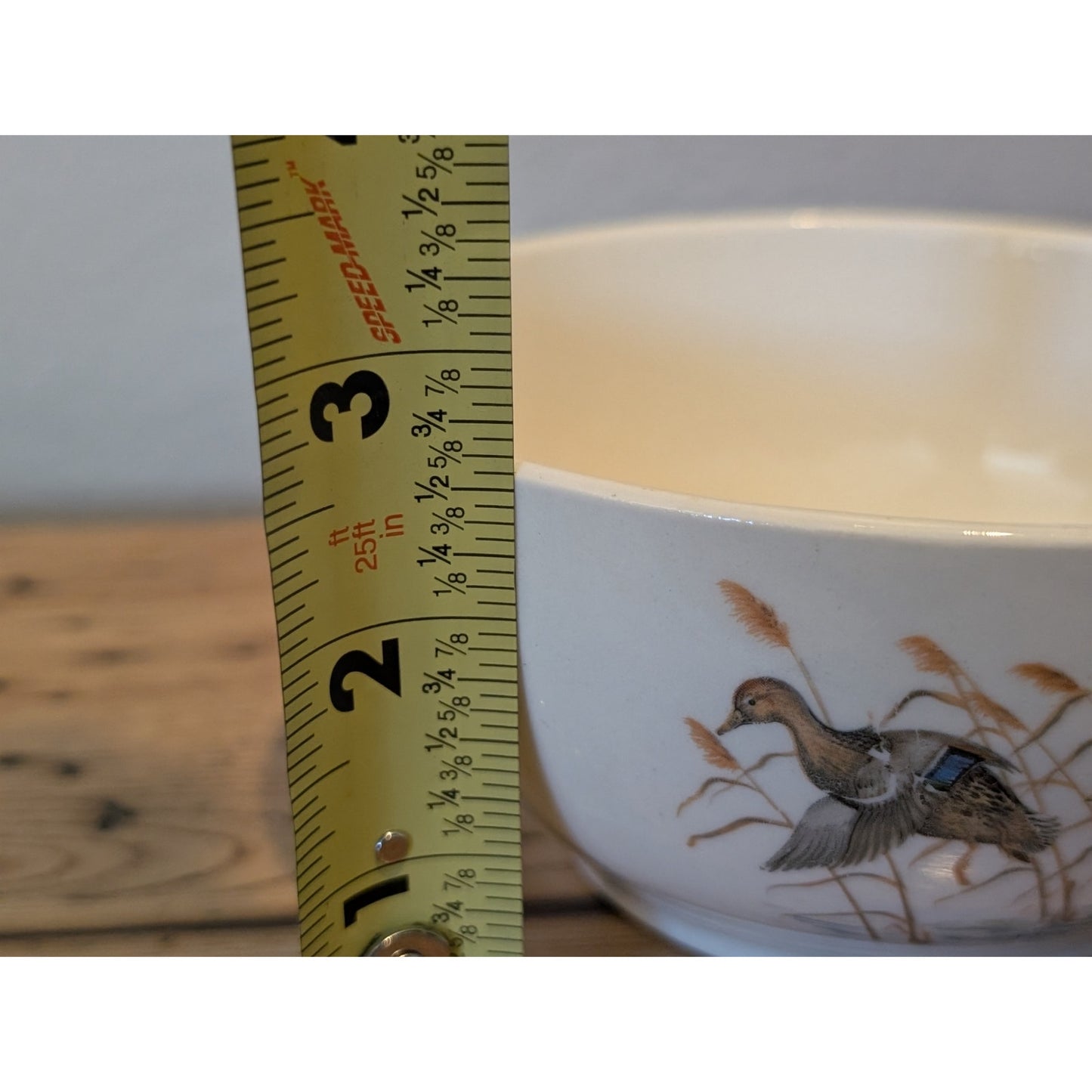 Vintage Sheffield Potter Sheffield Massachusetts Birds Cereal Bowl