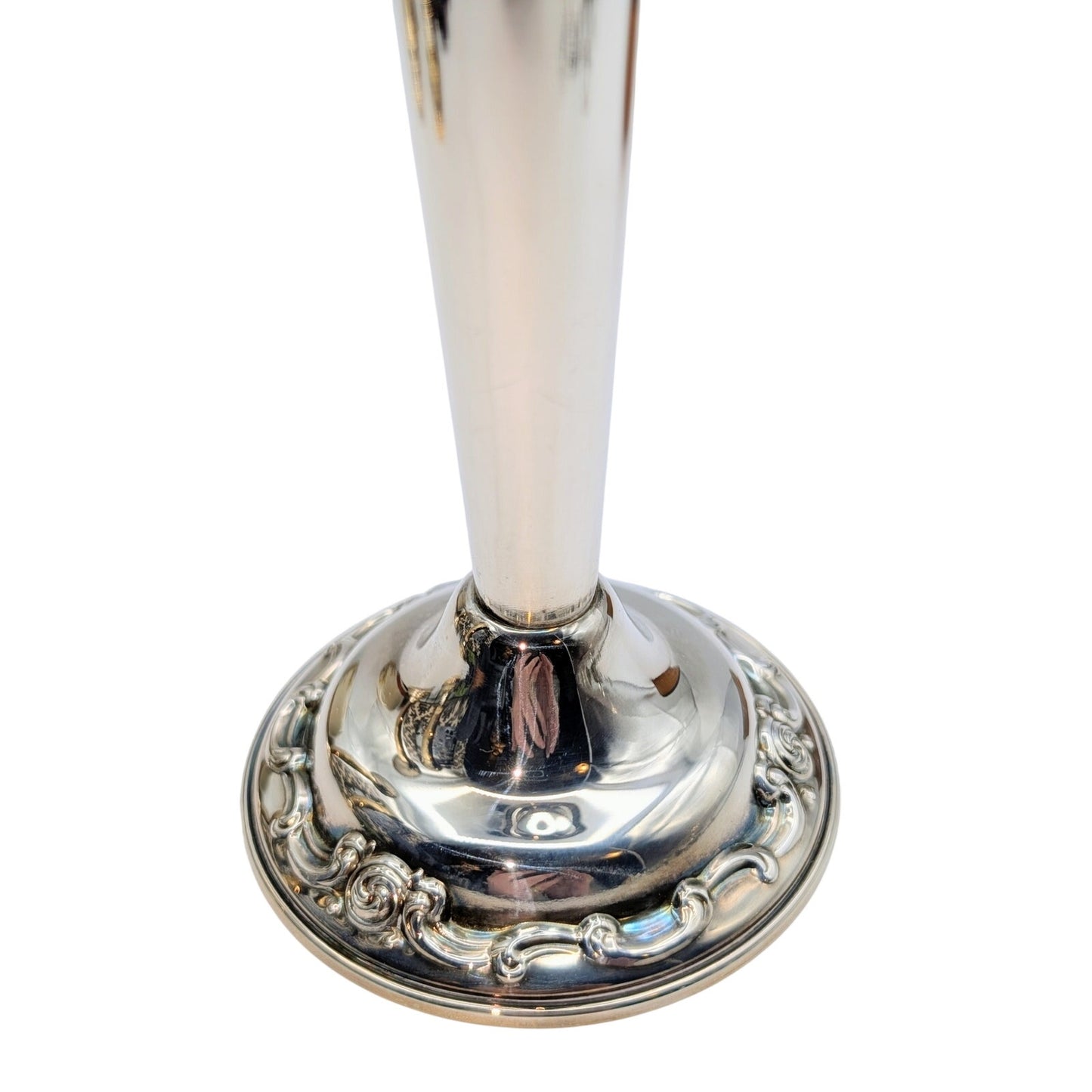 Vintage Gorham Rondo Silverplate Hollowware Trumpet Bud Vase