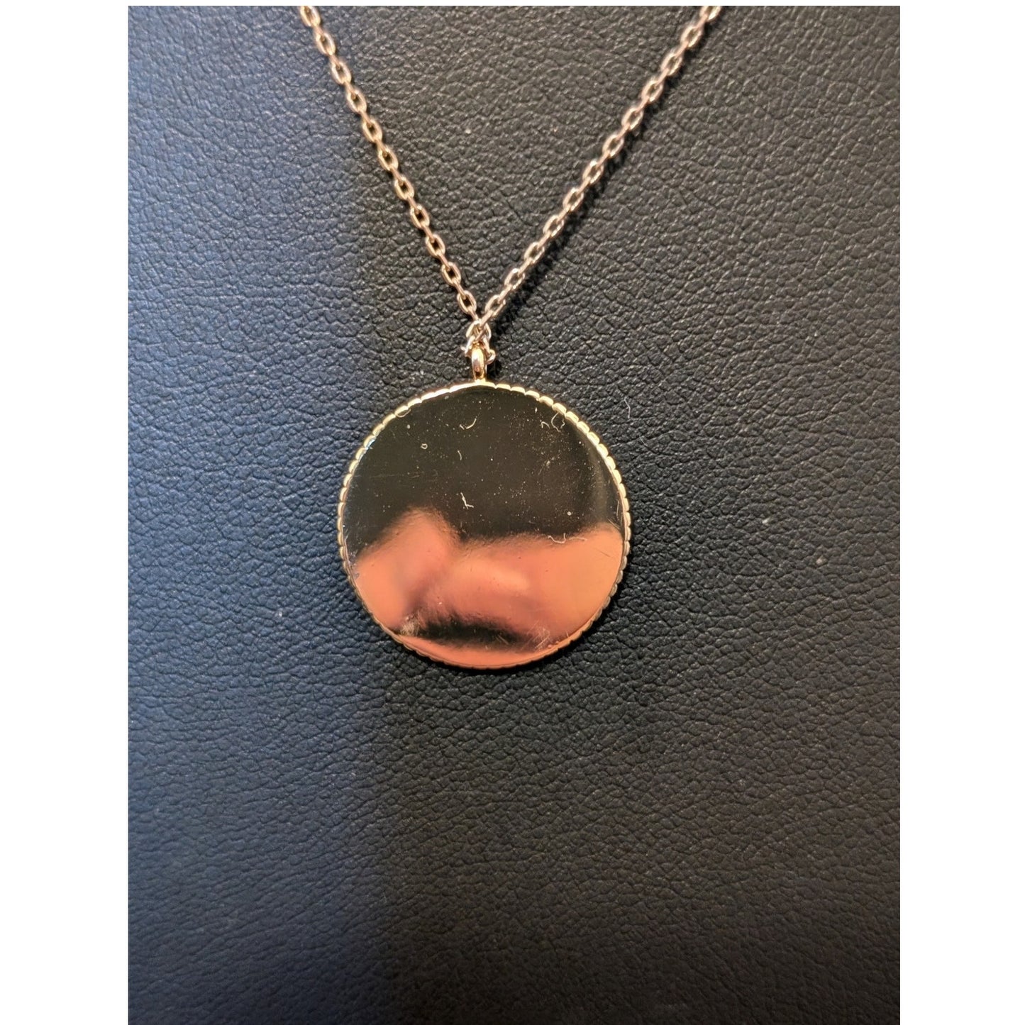 Gold Tone Scorpio Pendant Necklace