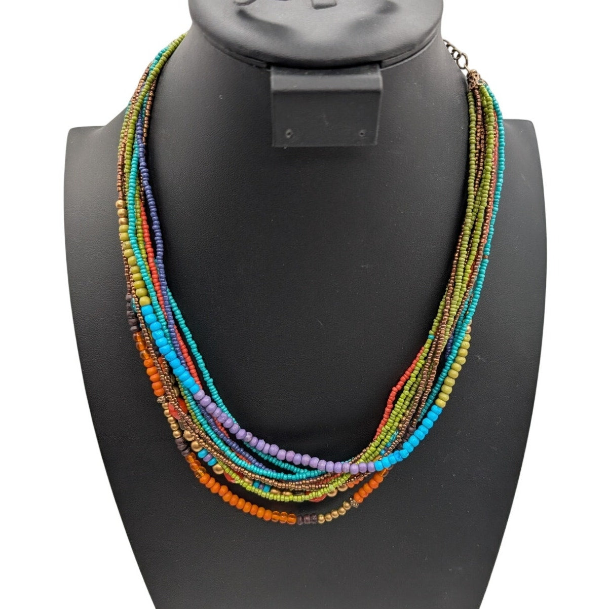 Splashes of Color Boho Four Piece Necklace Lot