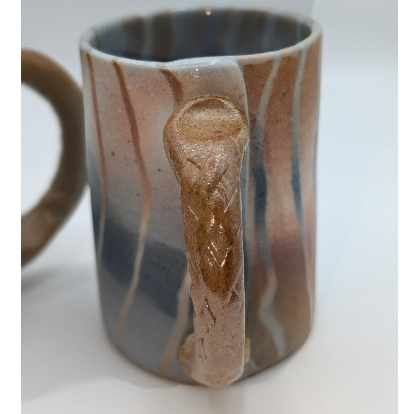 Siegele & Haley Buzzard Mountain Handcrafted Pottery Line Set of Two Mugs