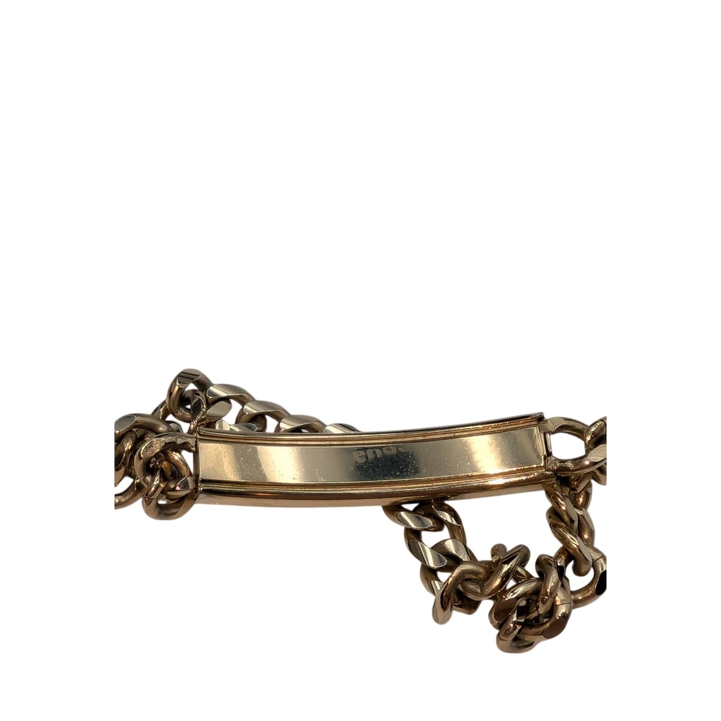 Vintage SPEIDEL Gold Tone ID Bracelet Engraved 'Karen'