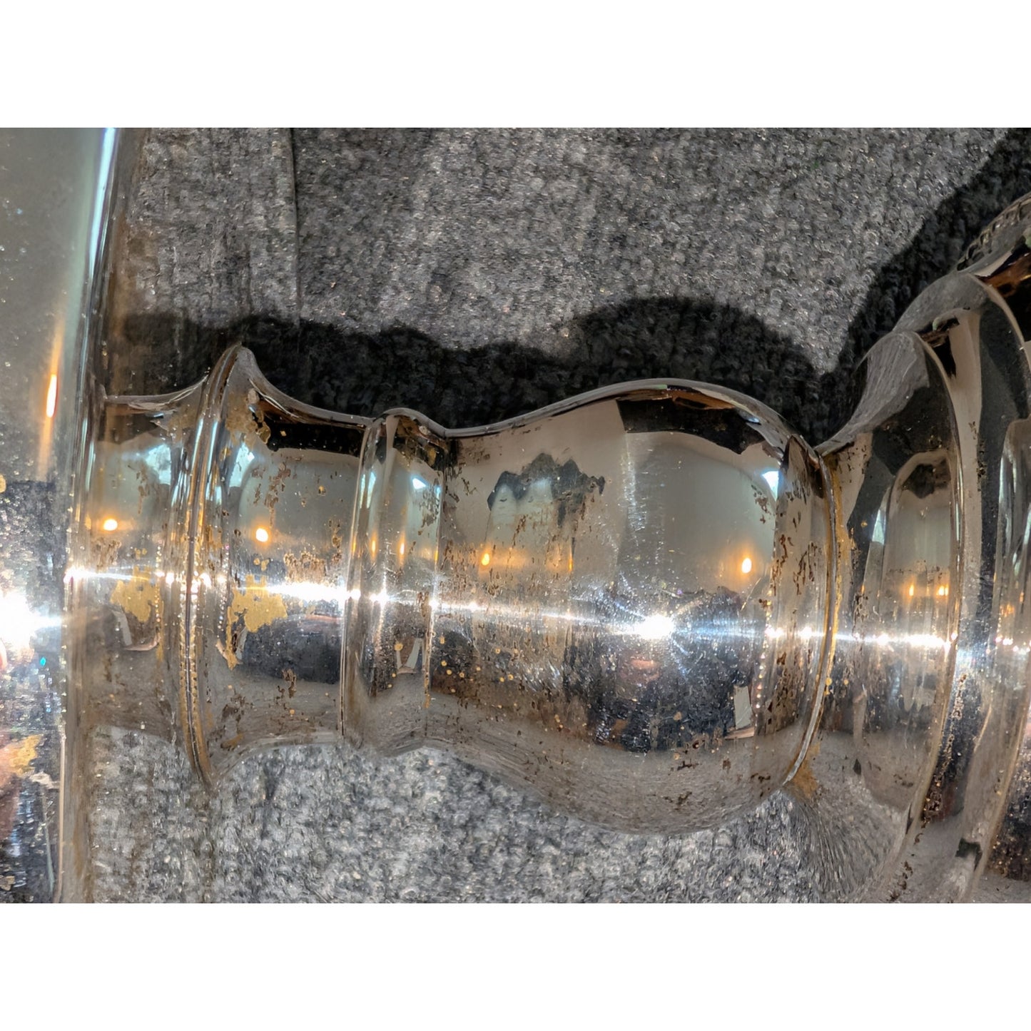 Vintage Bombay Silverplate Cake Stand (Without Glass Dome)
