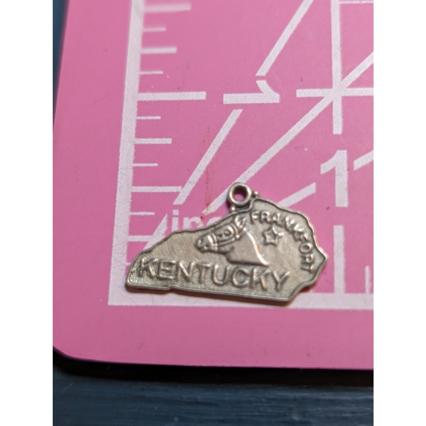 Vintage Sterling Silver Kentucky Charm