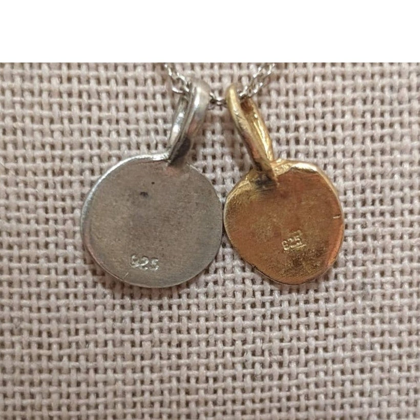 925 Sterling Silver Life and Tree of Life Charms/Pendants Chain Necklace