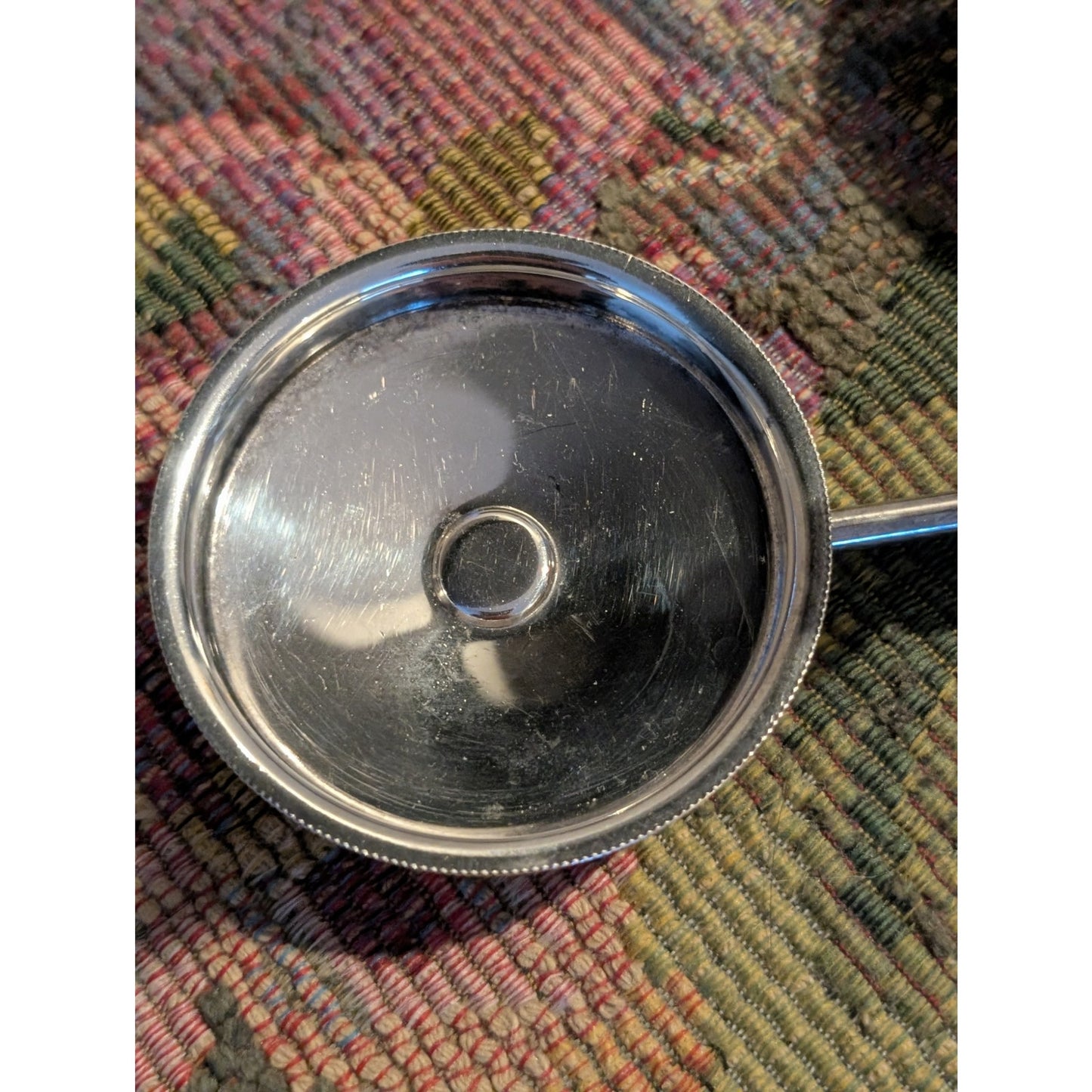 Vintage Silver Plated 3 Condiment Caddy Holder PM ITALY