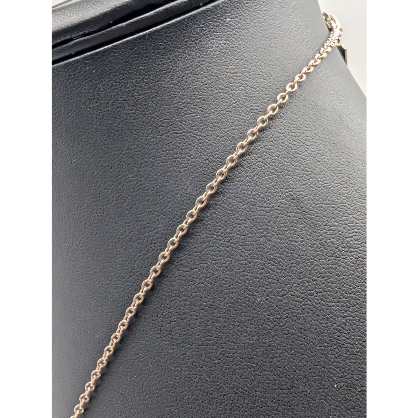 SILPADA Gleamcatcher 925 Sterling Silver Hand Carved Mother of Pearl Necklace