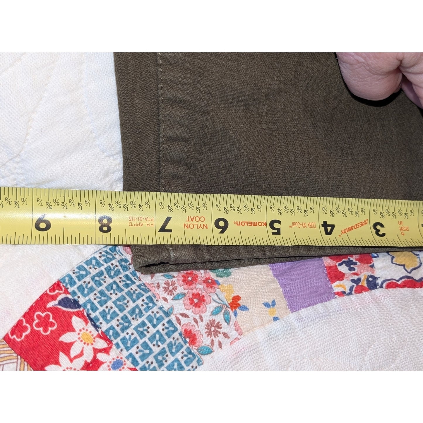 Chico's So Slimming Girlfriend Ankle Dark Olive Pant Chico's Size 4 (US XXL)